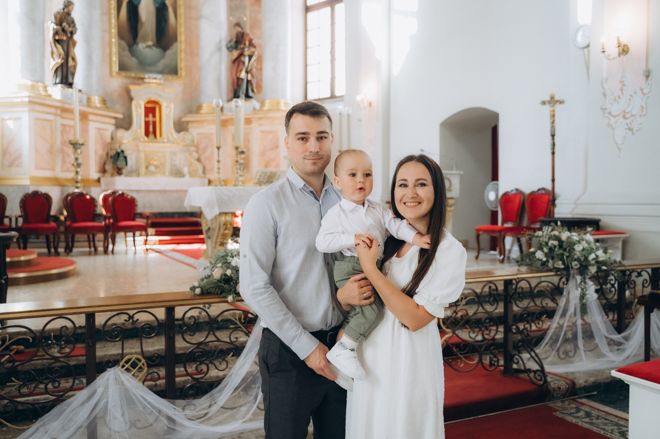 Крещение Александра (Белый Костёл). Семейный фотограф в Минске Дарья Дреко