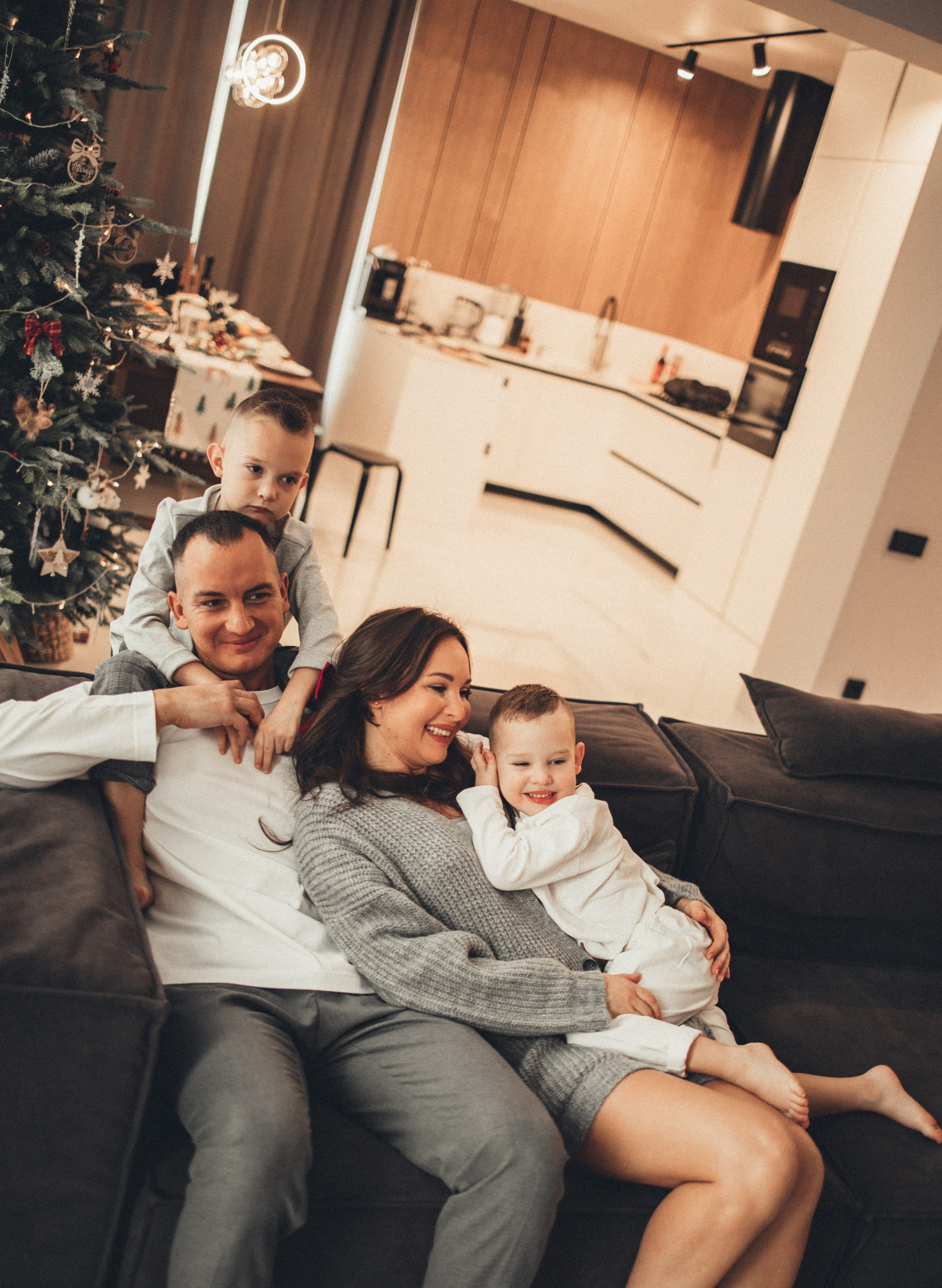 Рождественский ужин. Семейный lifestyle фотограф в Казани Ксения Верясова