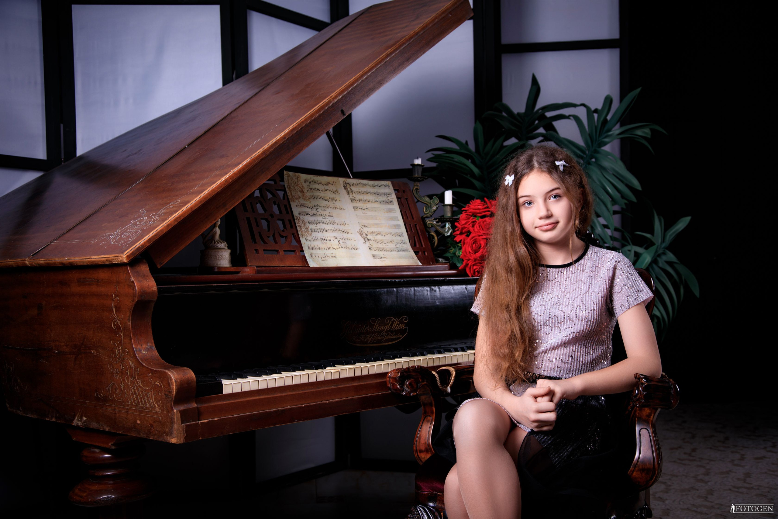 Фотосессия Девочек до 10 лет в Интерьере — Fotogen. Интерьерная фотостудия FOTOGEN г. Краснодар