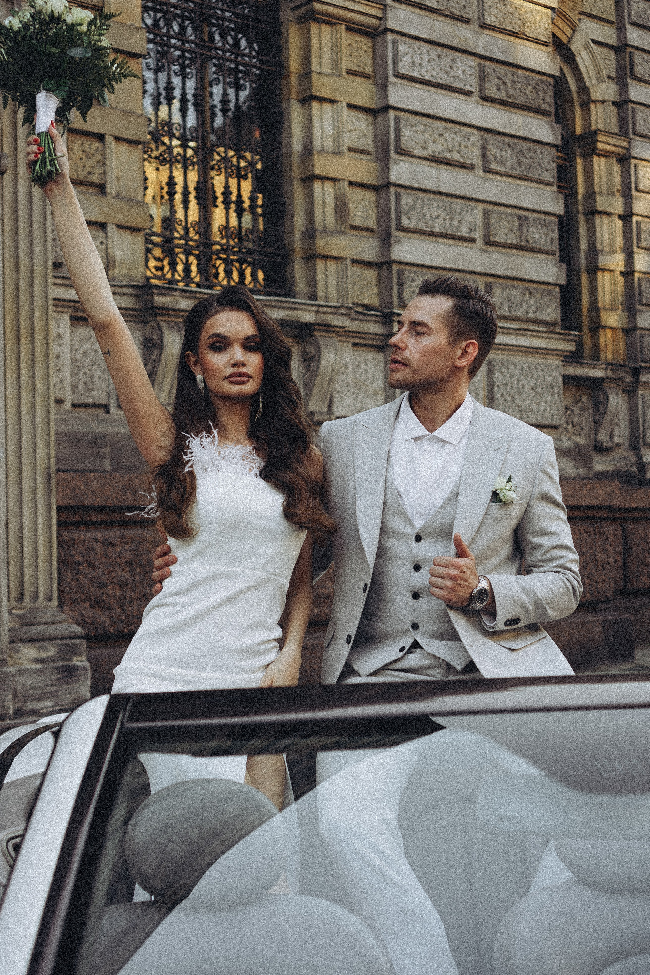 Свадебная сьемка у академии Штиглица. Профессиональный фотограф, Санкт-Петербург — Виктория Богомолова