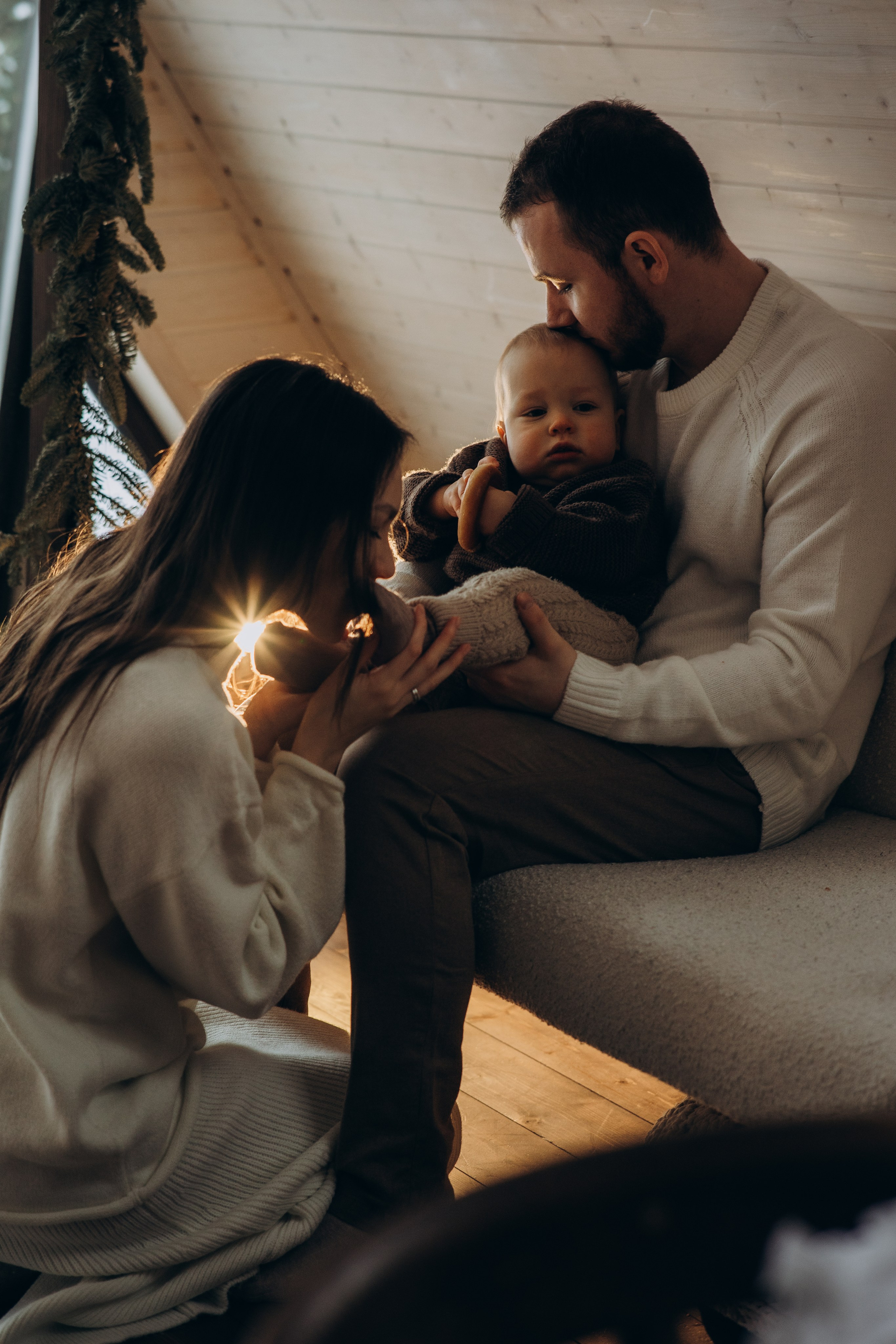 Зимняя семейная история. Семейный фотограф Москва Юлиана Фетисова