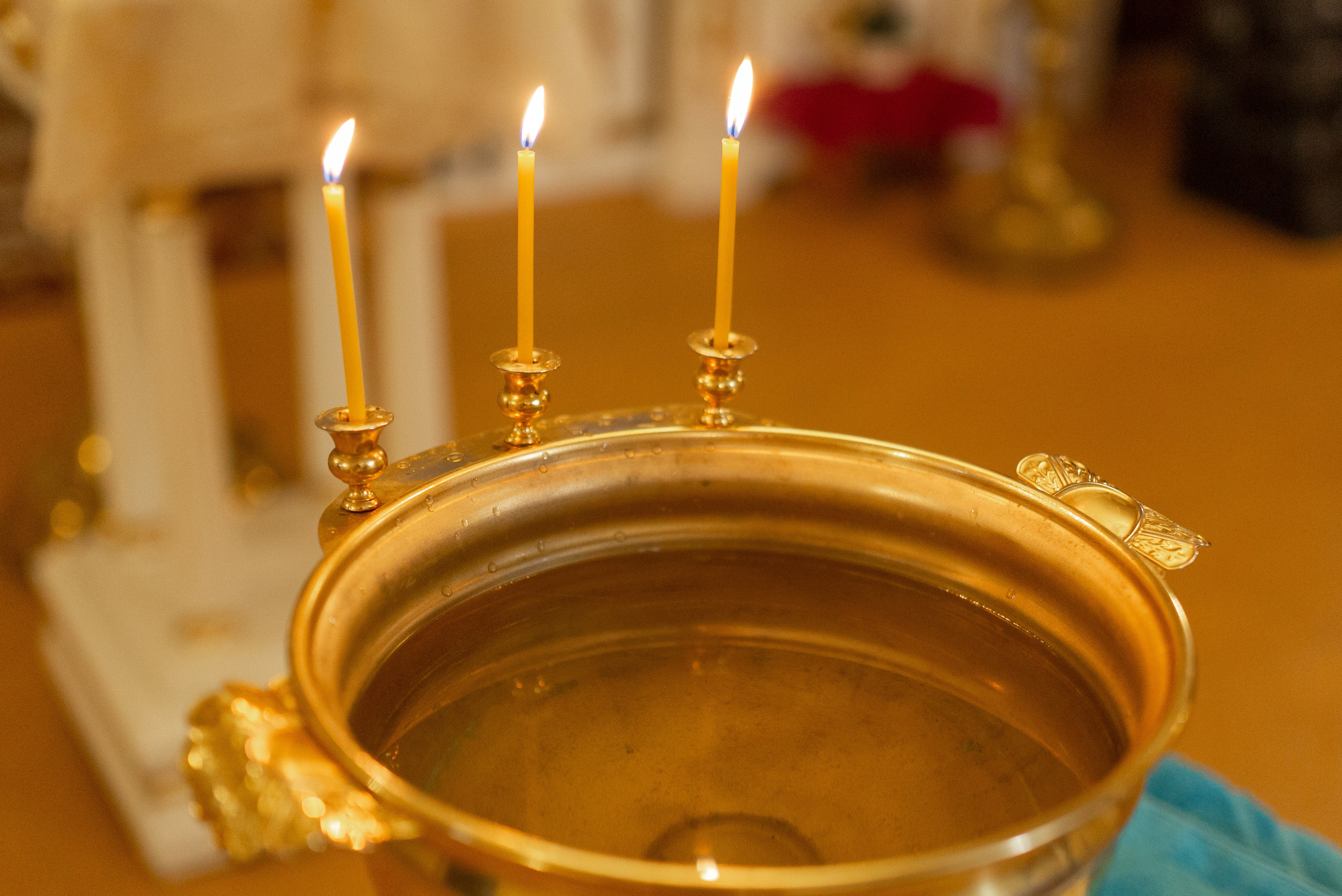 Таинство крещения. Фотограф Комаров Сергей