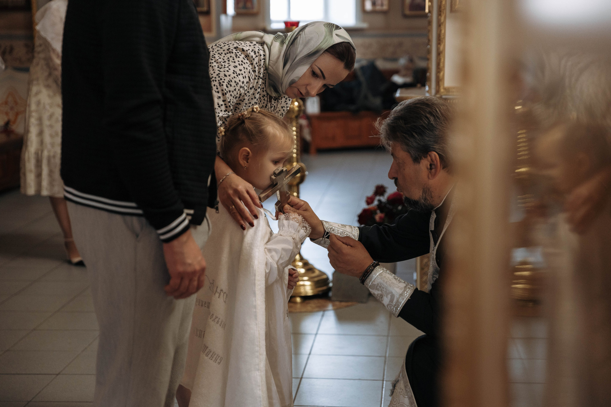 Таинство Крещения Анны. Фотограф Сальск Катерина