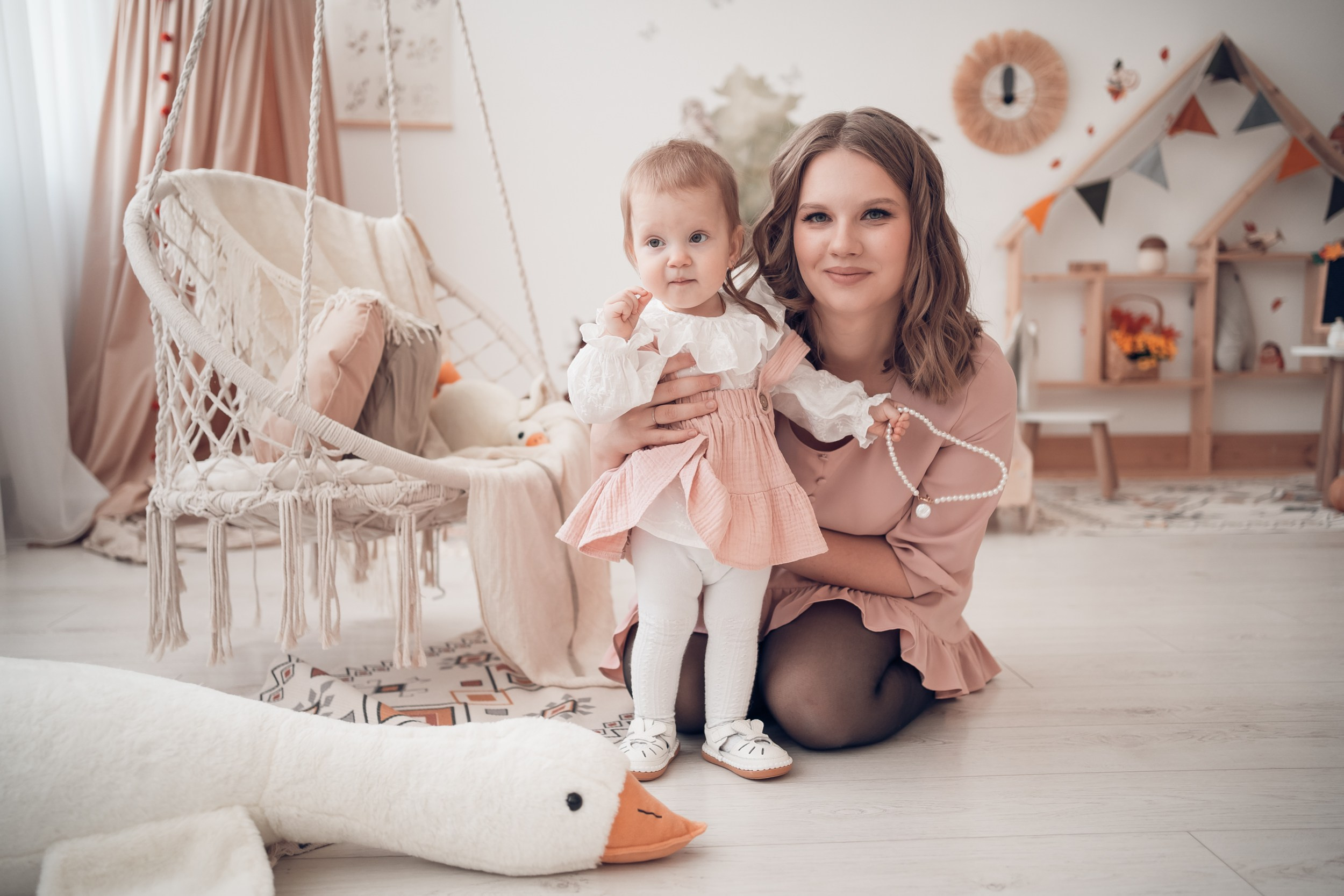 Первый день рождения в фотостудии «Счастье» г. Севастополь. Церковный фотограф Севастополь