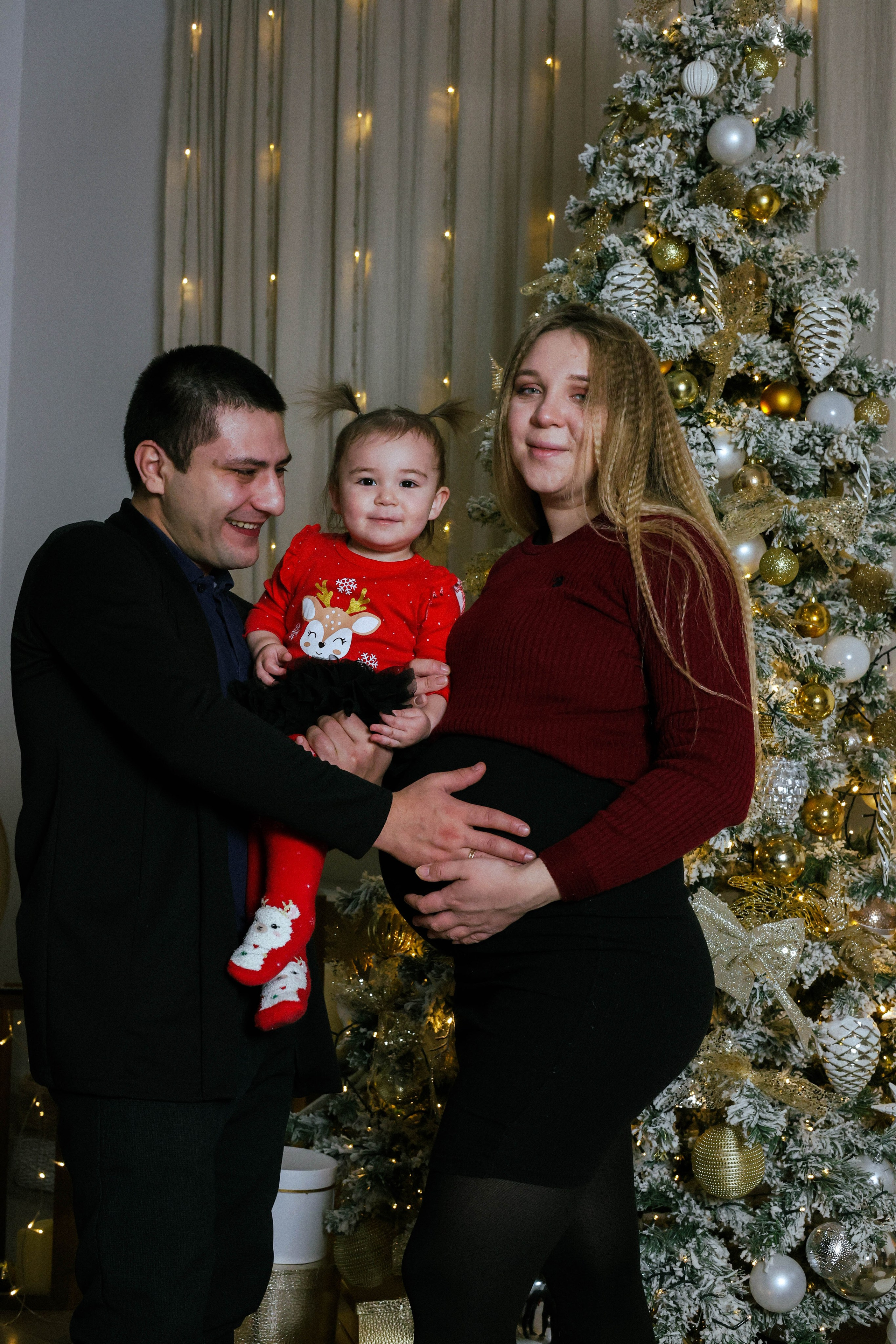 Новогодняя история «Анастасия и ее семья». Фотограф в Москве Анастасия Калинина