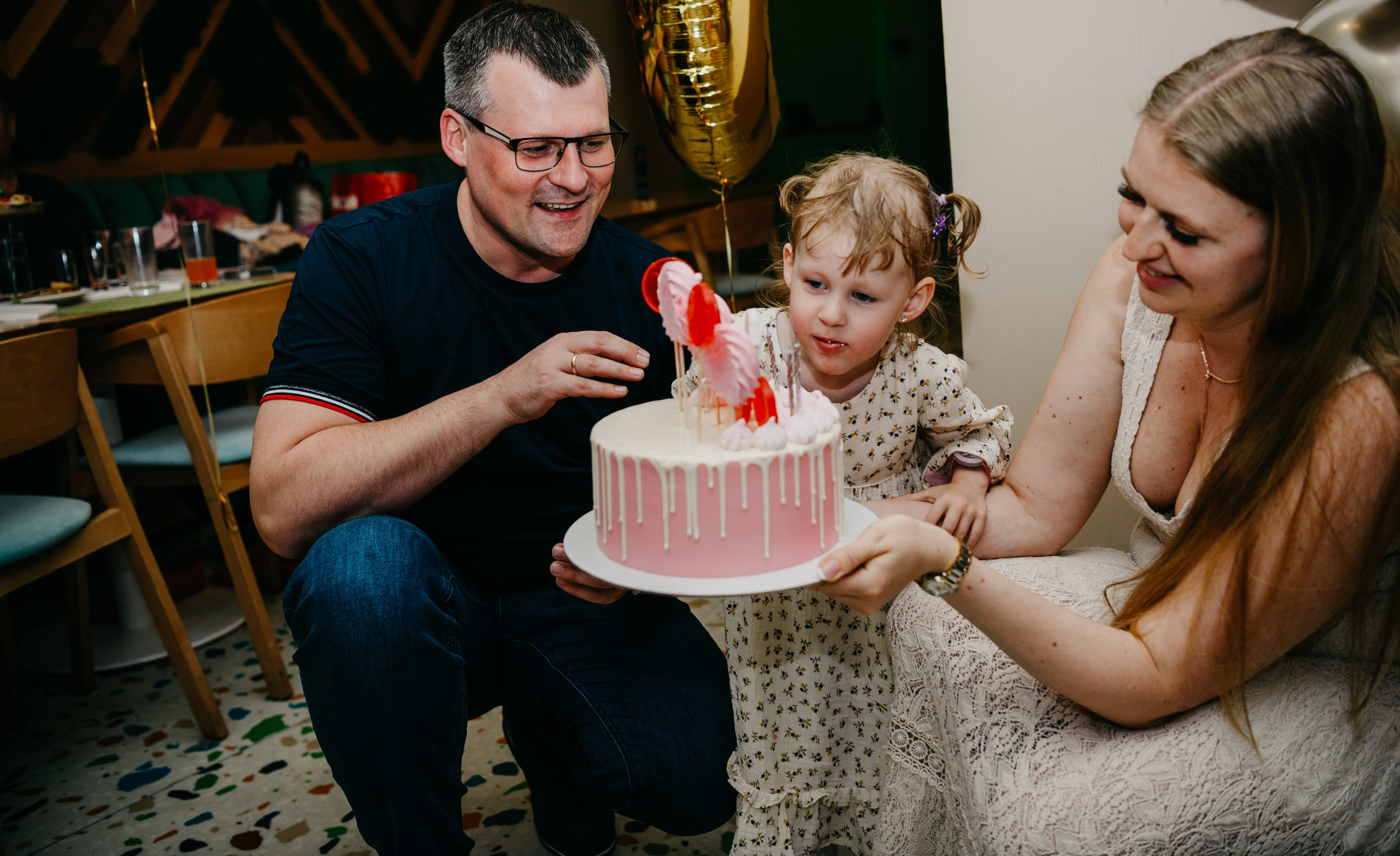 ДР Лизика. 3 года. Фотограф на выписку из роддома в Москве и МО