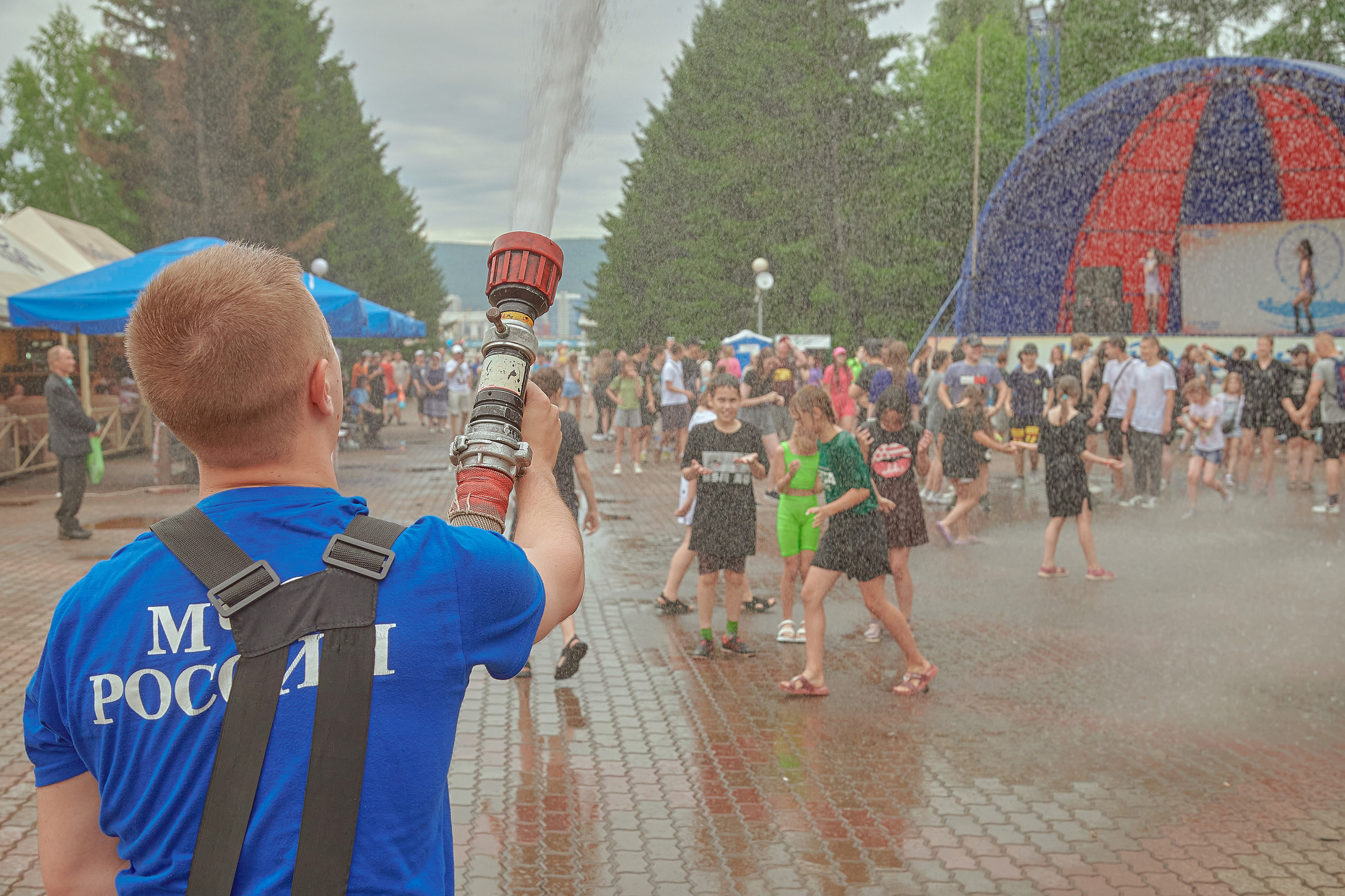 Портфолио репортажной фотосъёмки: Иван Купало в Центральном парке Красноярск. Фотограф Яковлев Роман — Красноярск