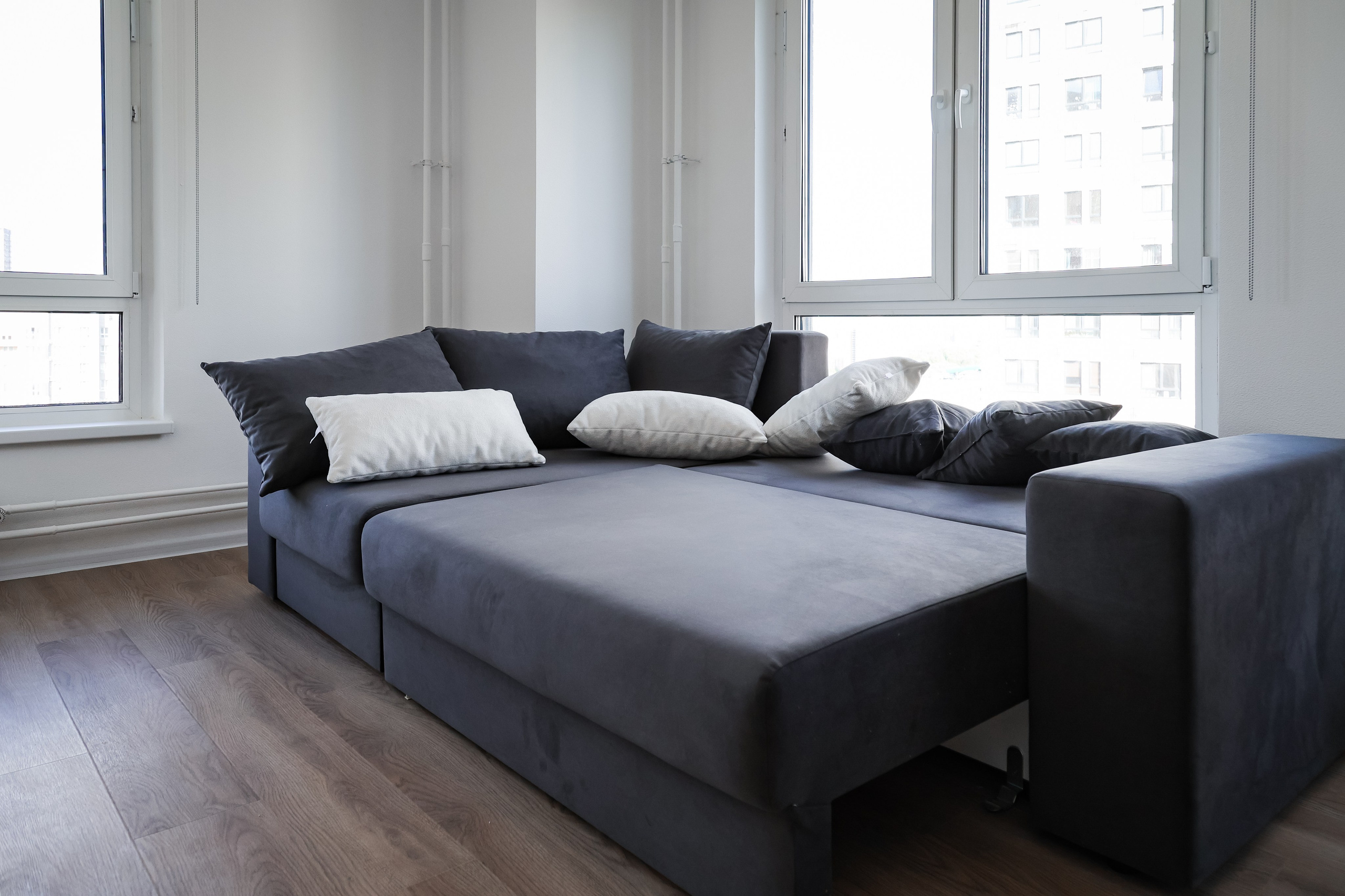 APARTMENT COMPLEX INTERIOR. Mixturecaptures