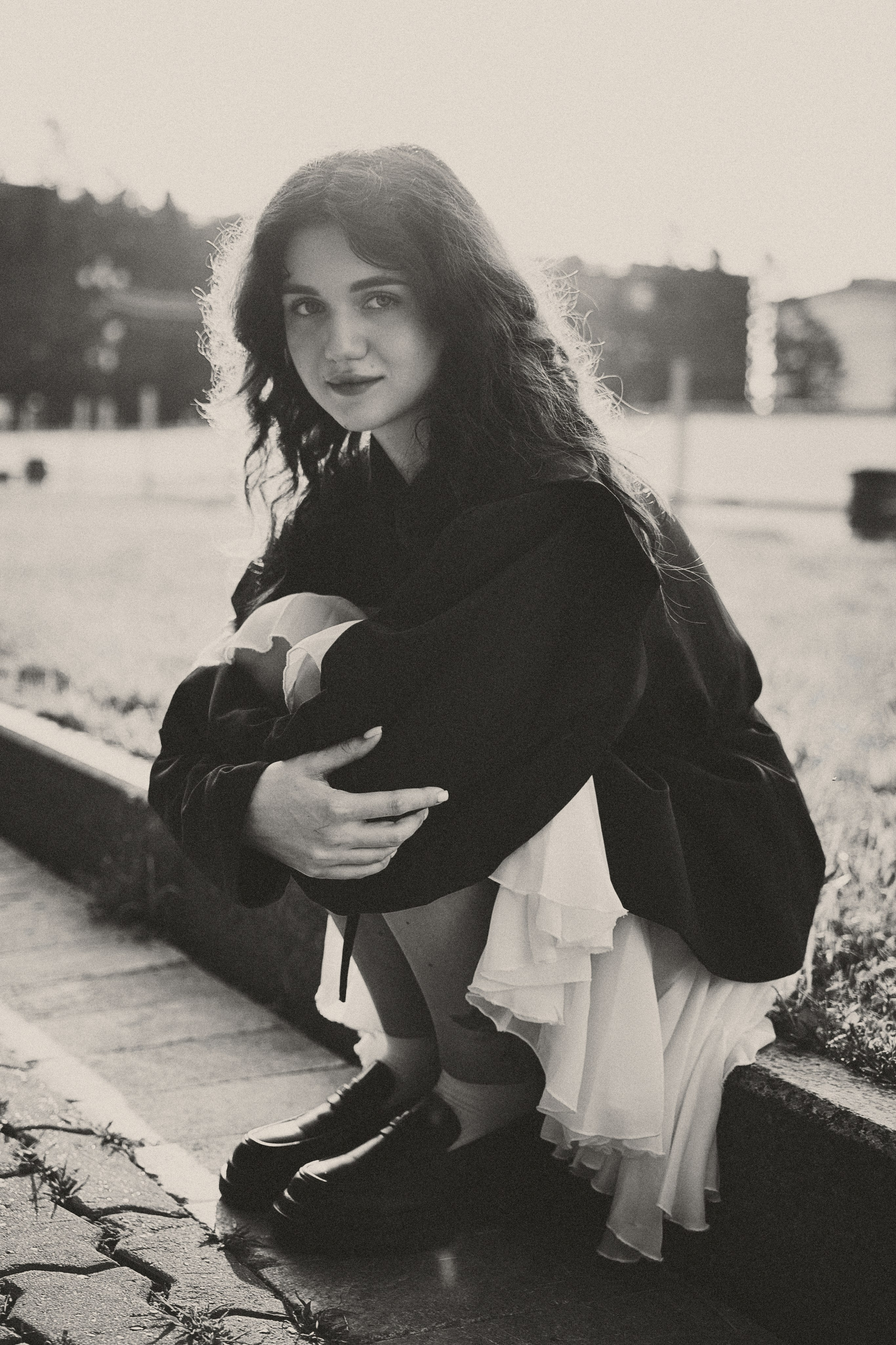 Женский портрет в городе — стиль и динамика уличной съёмки. Фотограф в Хабаровске Дмитрий Лемешков