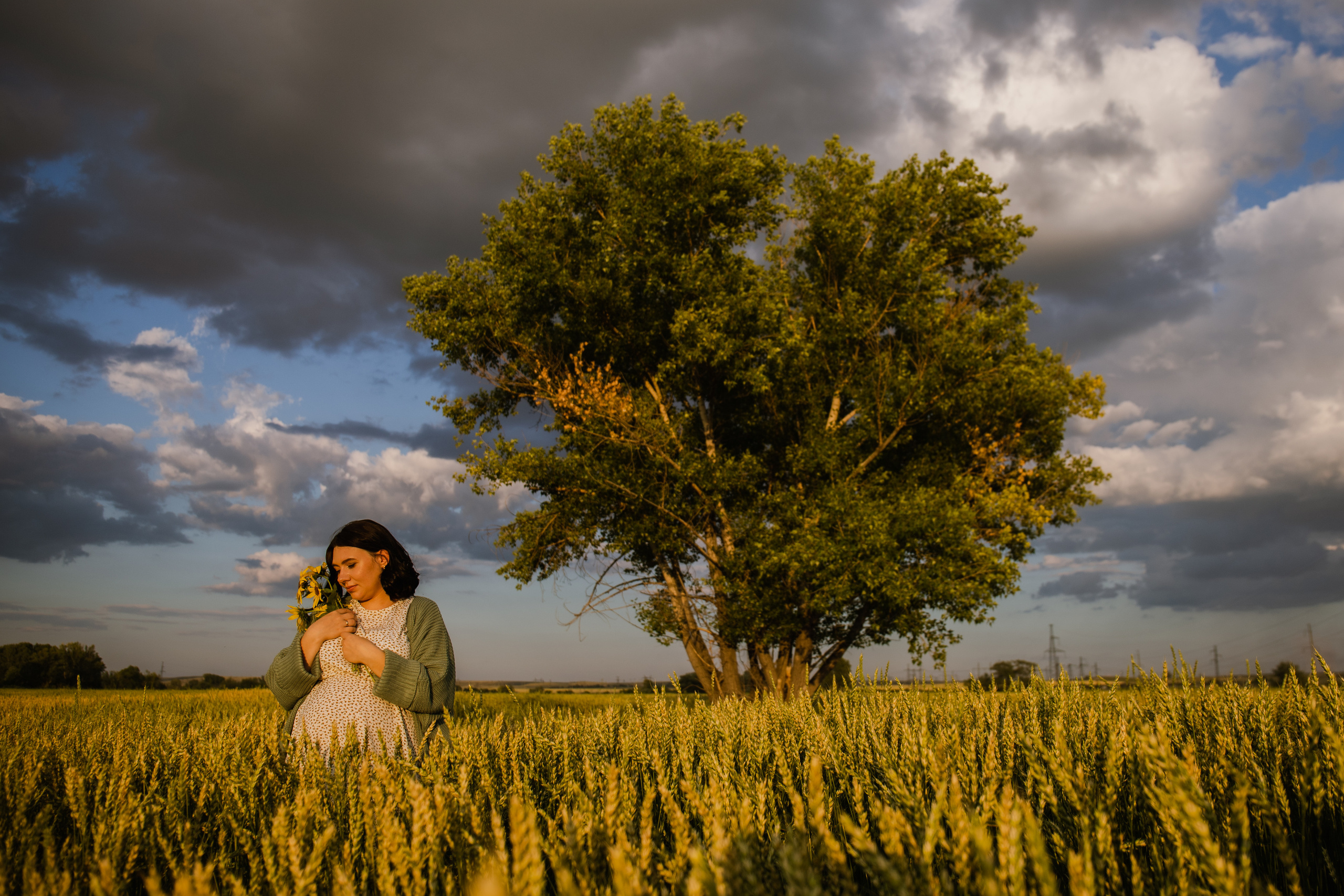 Настя в ожидании. Свадебный и женский фотограф