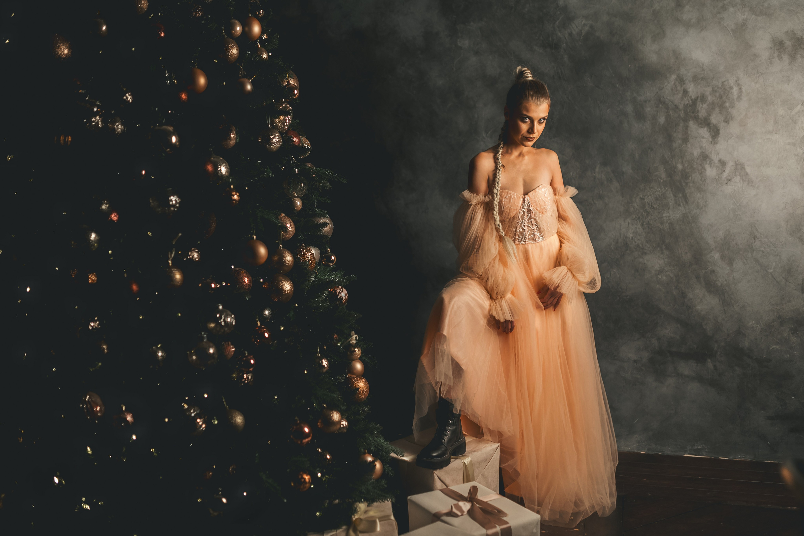 Индивидуальная новогодняя фотосессия. Свадебный фотограф в Хабаровске