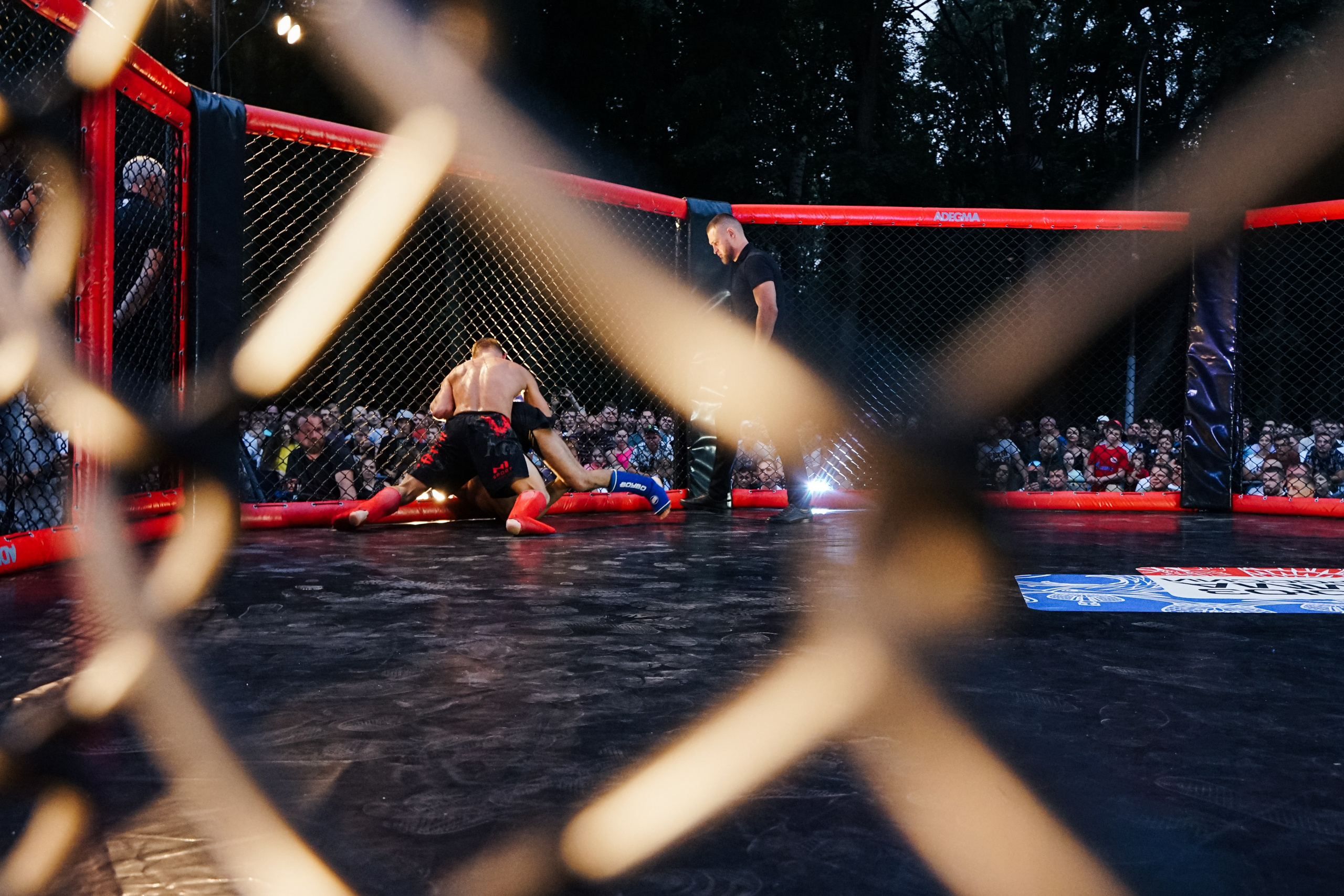 Вечер боев в ЦПКиО. Фотограф Надежда Погребняк | Рязань | Москва