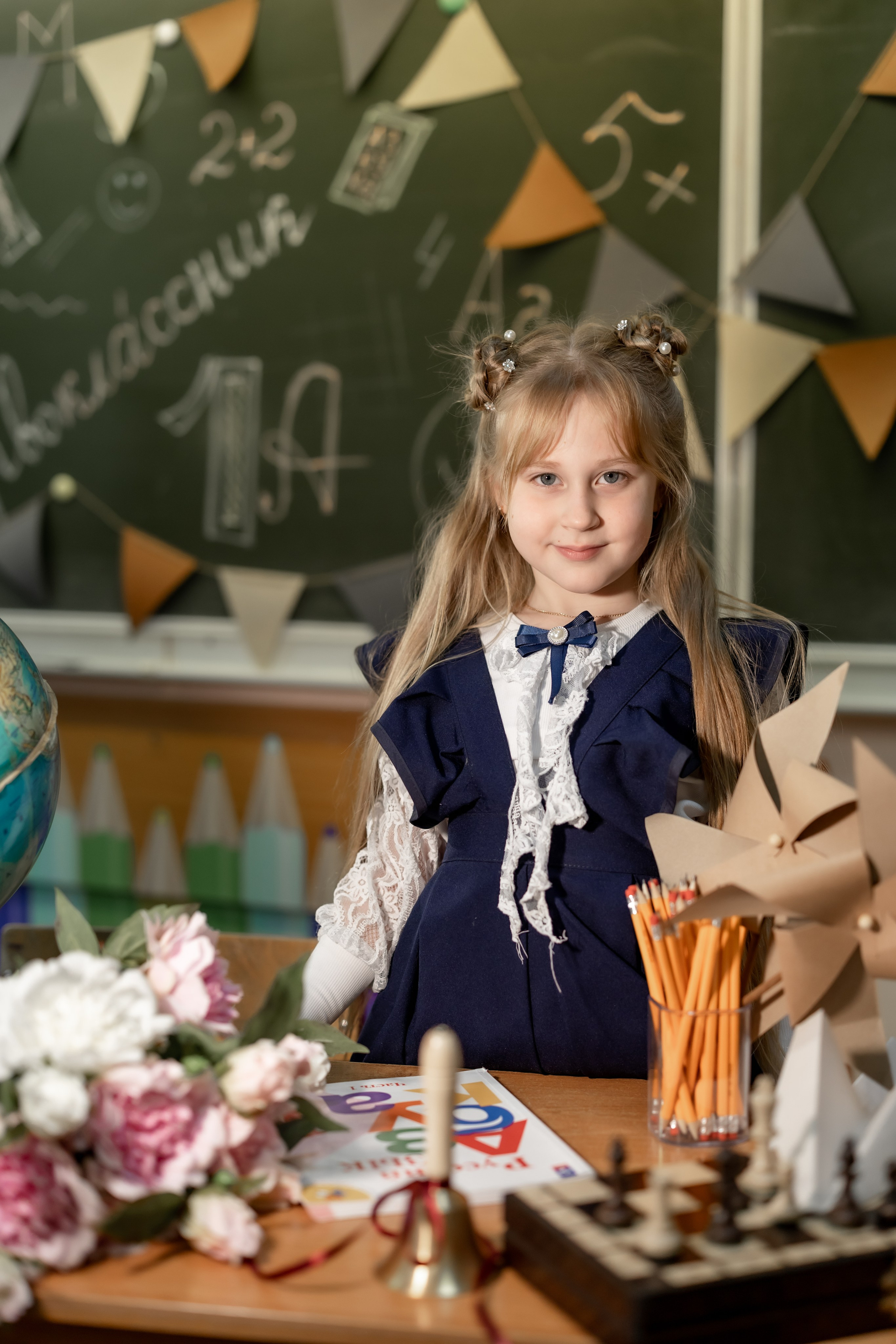 Съемка в классе с мини-фотозоной. Фотограф со студией в Долгопрудном — Ольга Рагулина