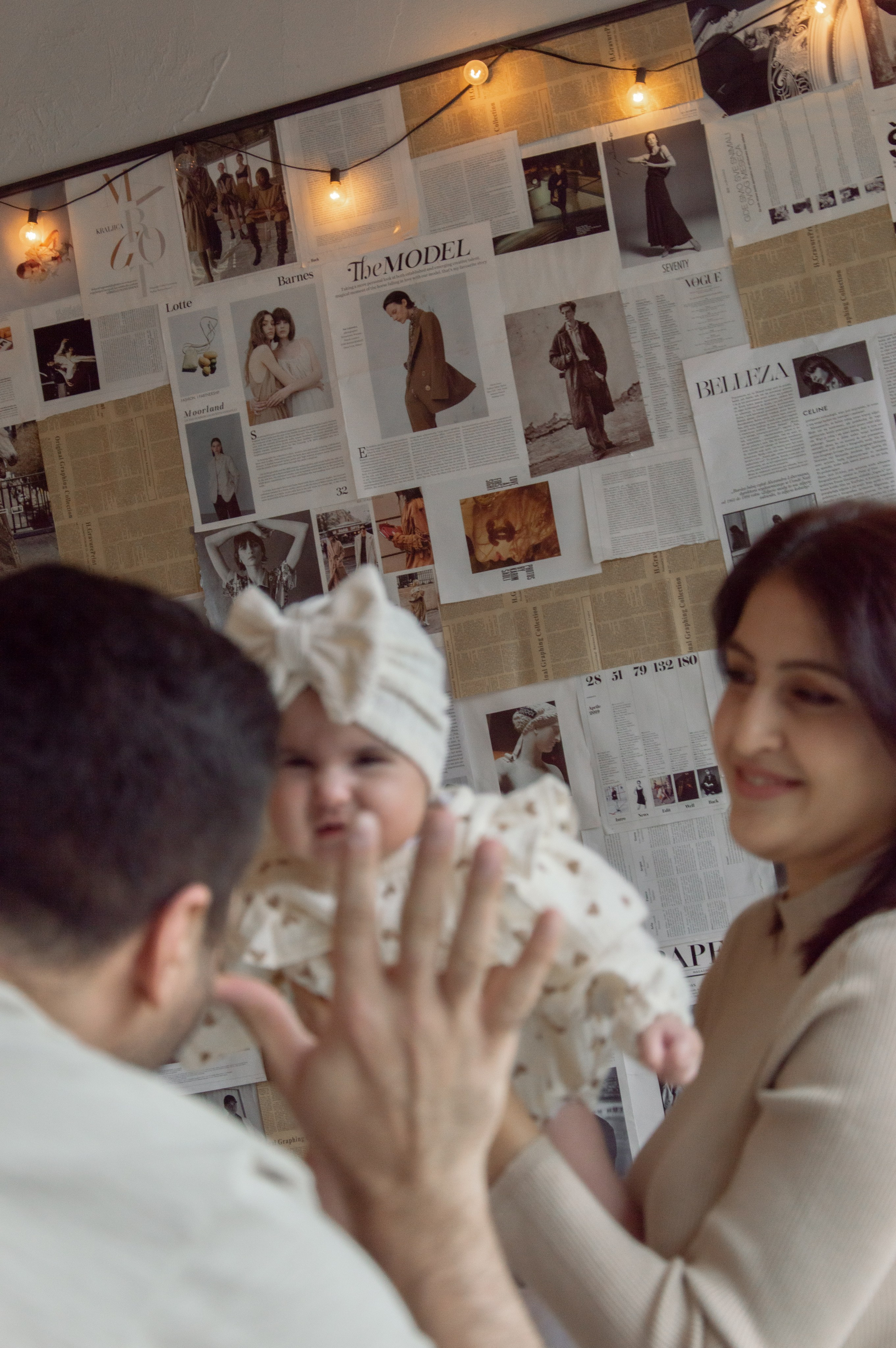 Семейная студийная съемка. Фотограф Мариам Воробьева