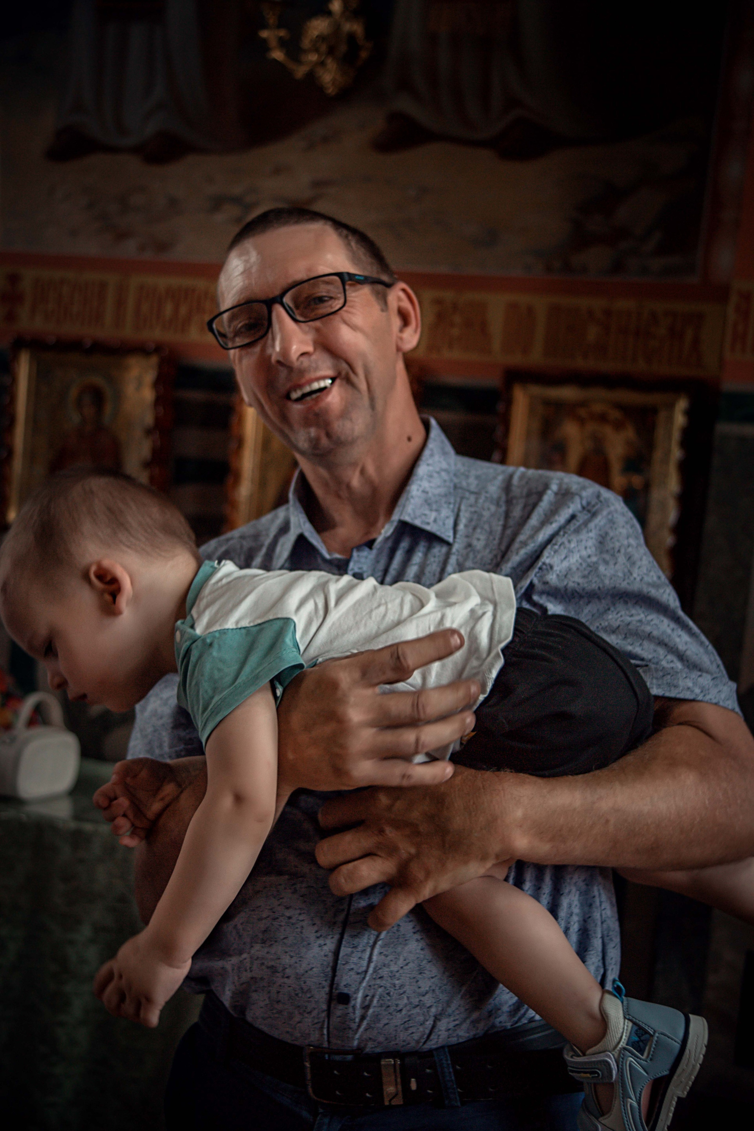 Крещение. Семейный и детский фотограф в Москве Ольга Кривенцова