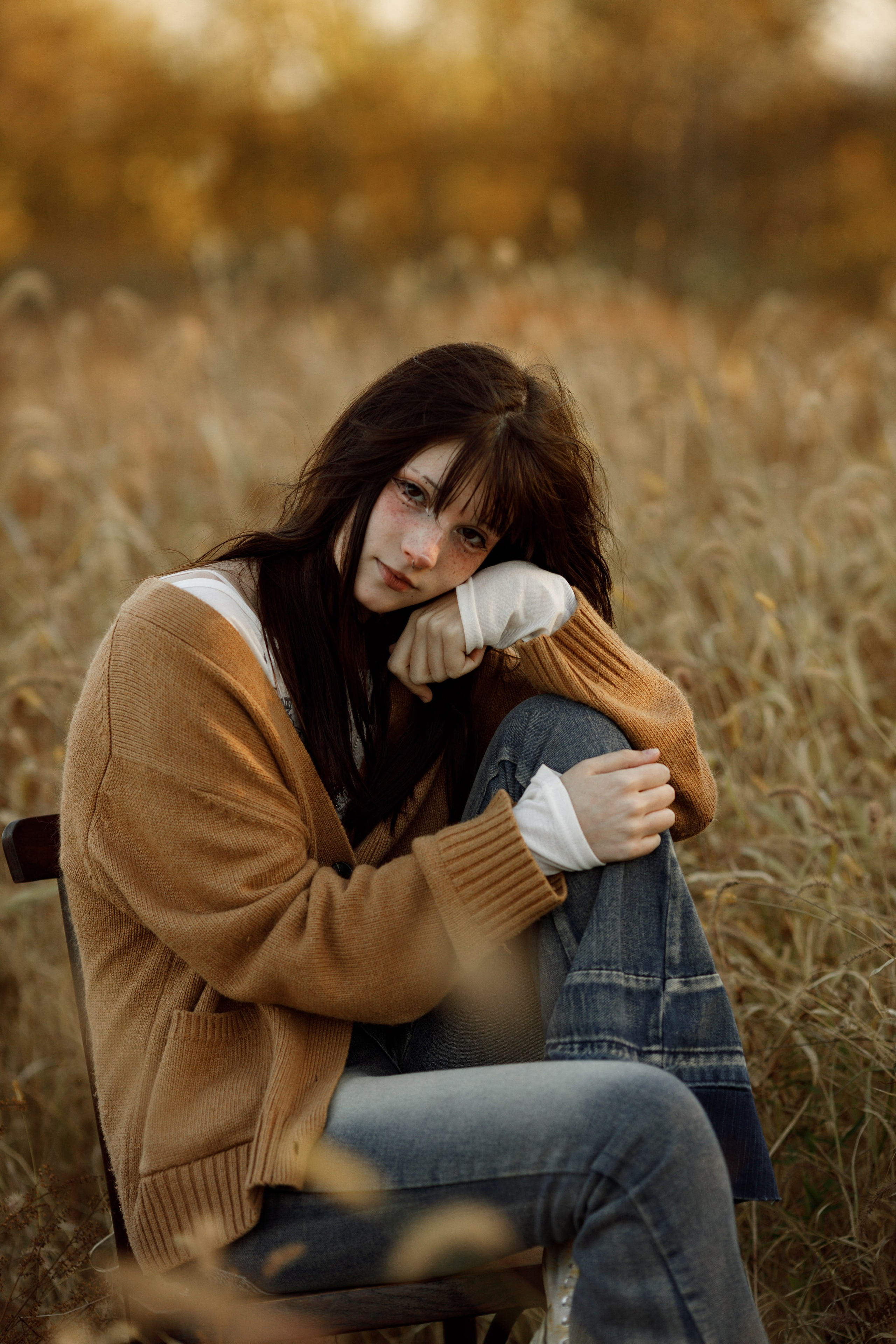 Осень 11 класс (съемка в поле). Photoalbum-vl.ru