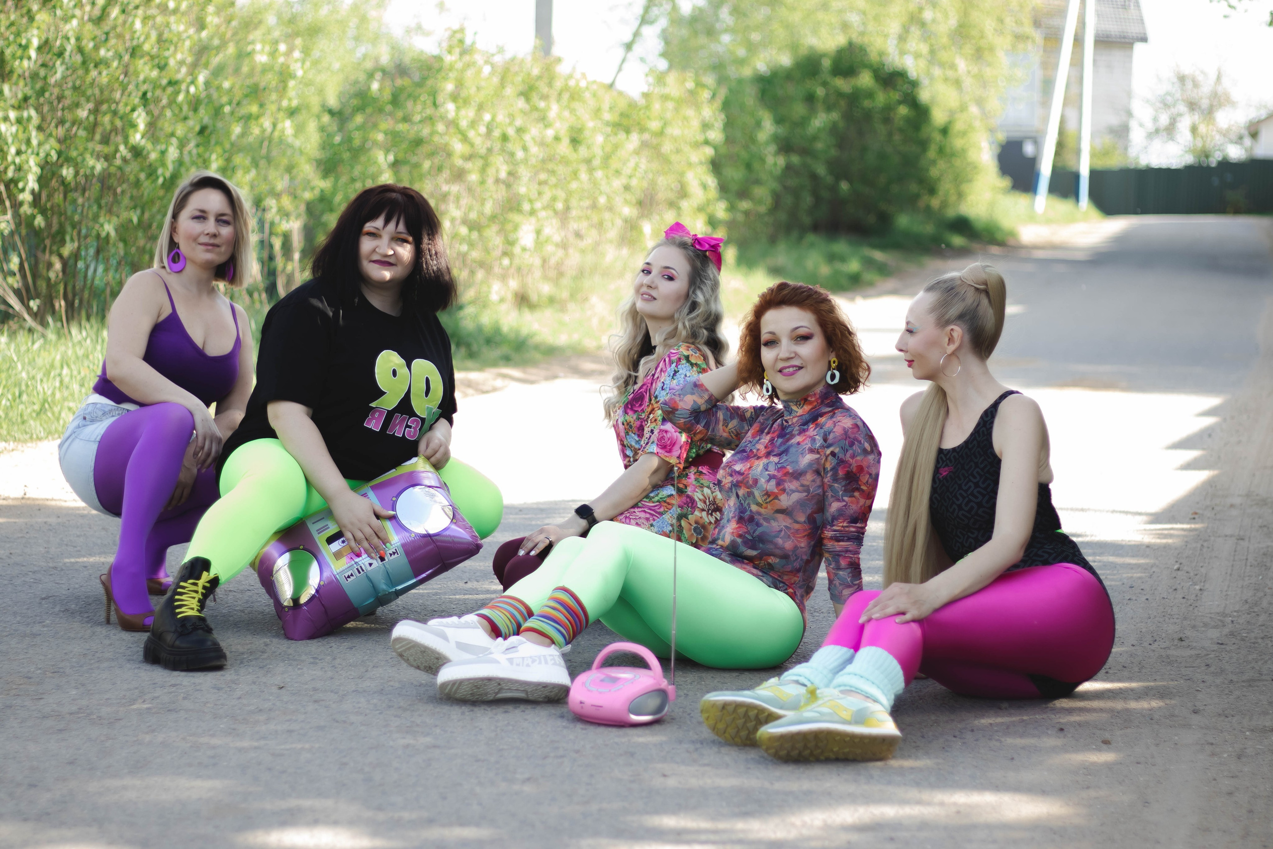 Девишник в стиле 90-х. Семейный и детский фотограф Зеленоград Кудашова Наиля