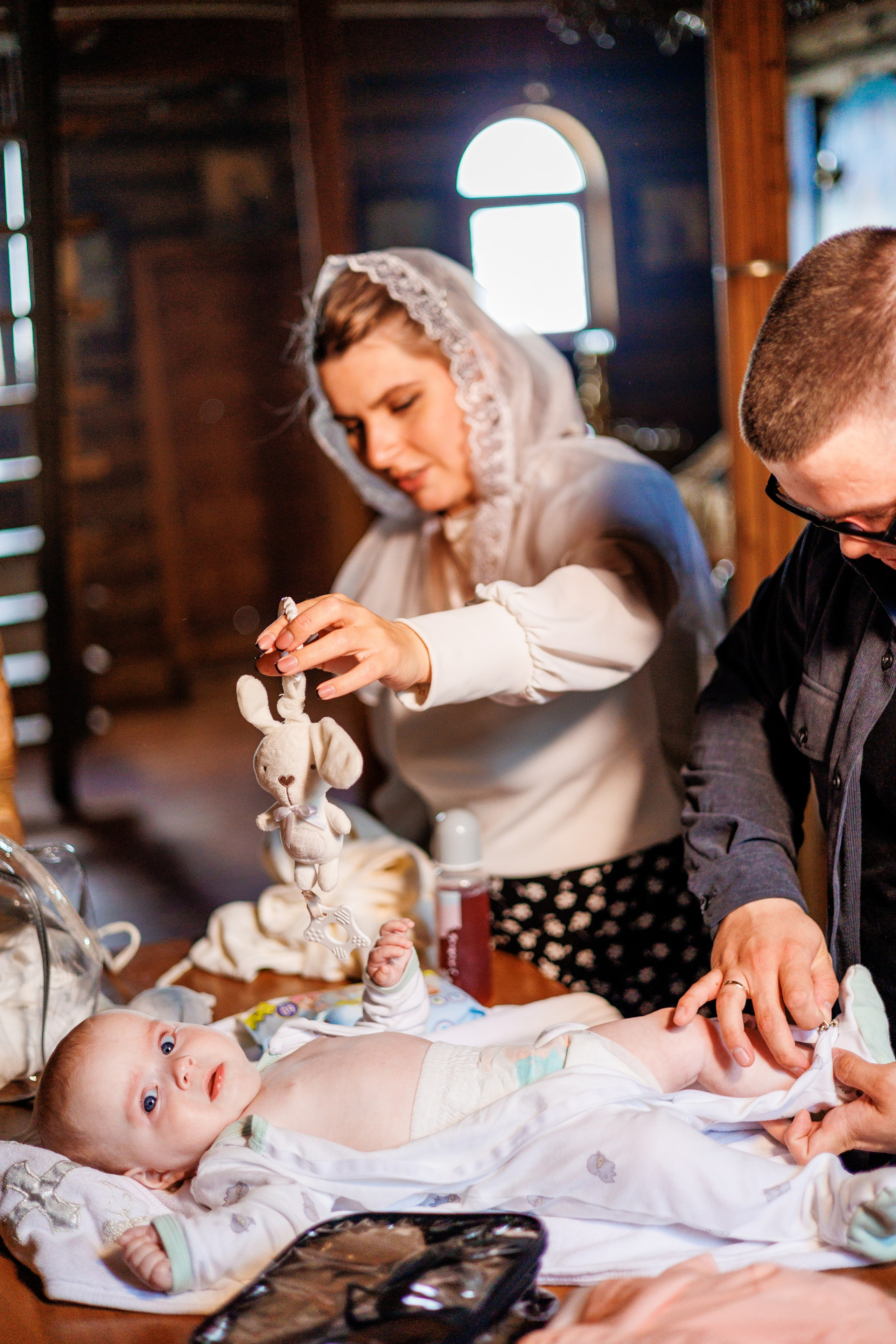 Крещение близняшек. Свадебный и семейный фотограф в Армавире