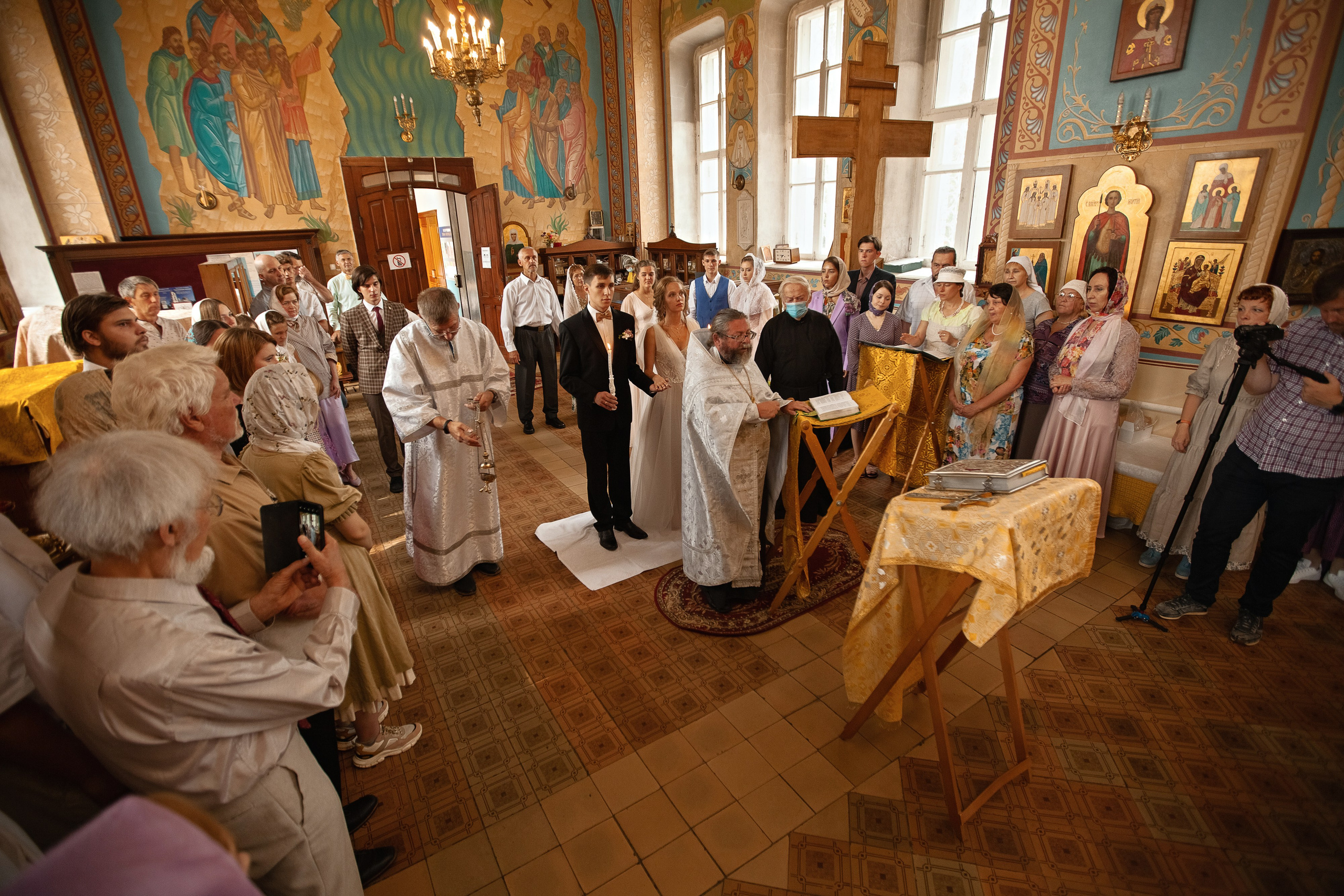 Съемка венчания. Фотограф Ольга Безобразова Завидово Москва Тверь