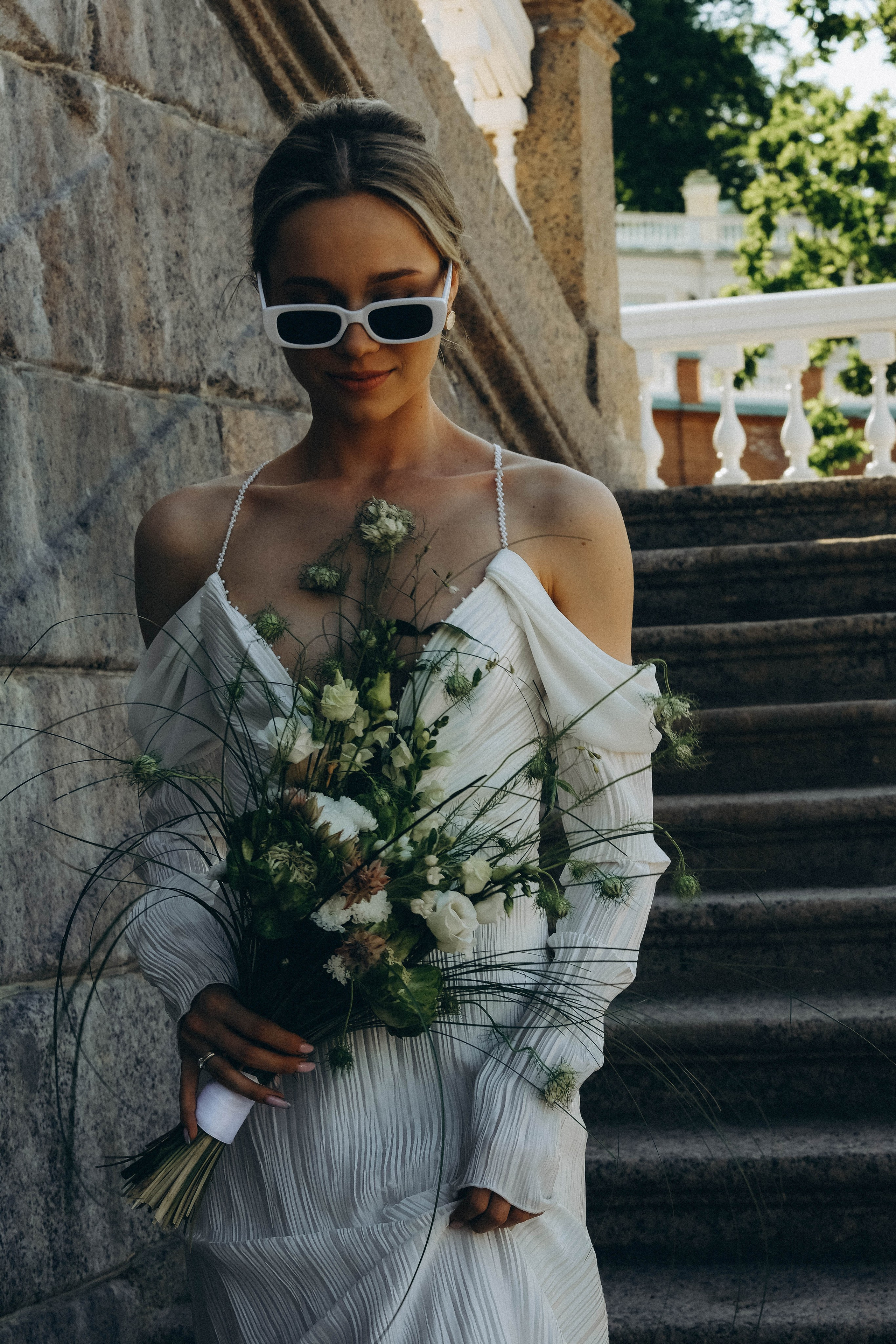 СВАДЕБНАЯ СЬЕМКА В ПАРКЕ ОРАНИЕНБАУМ. Профессиональный фотограф, Санкт-Петербург — Виктория Богомолова