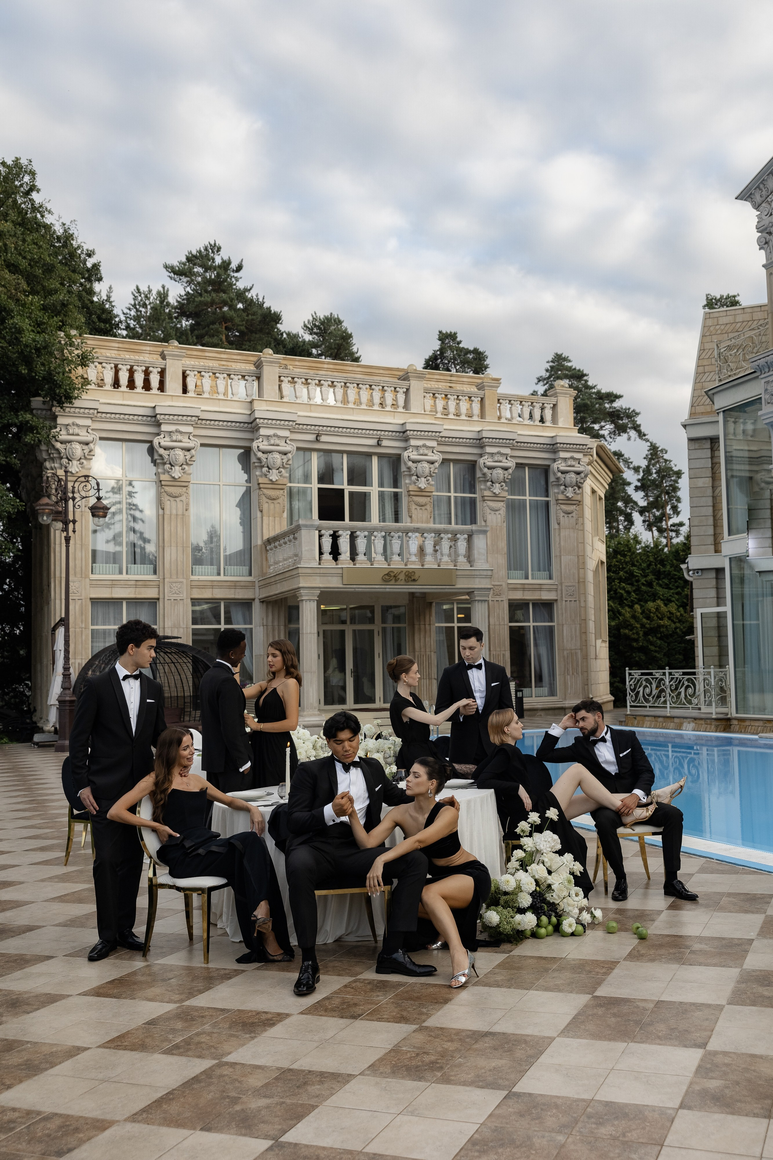 Катя & Алекс. Довиль. Оформление свадеб, декор свадеб Вера Маркова, Москва