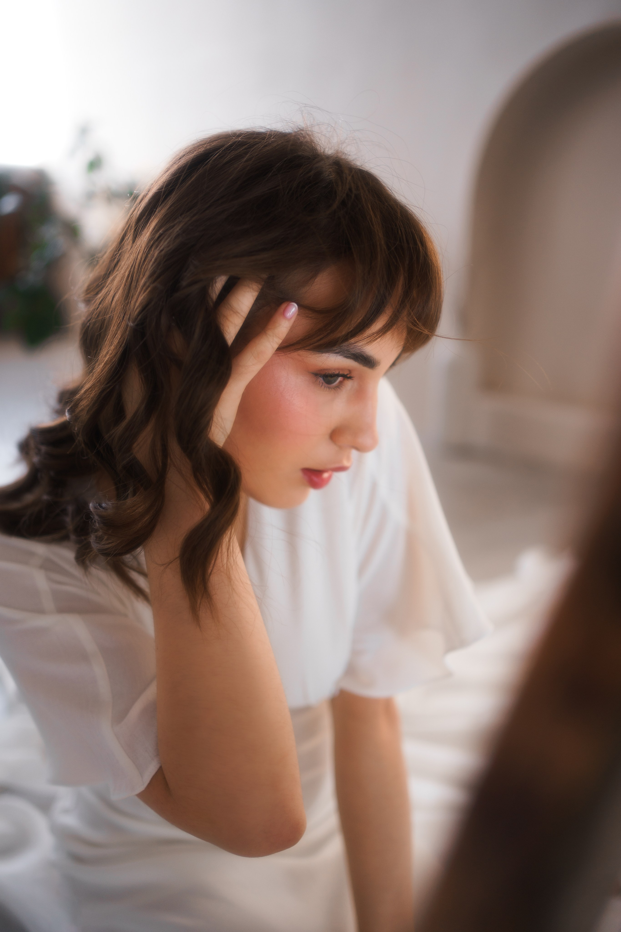 Нежнейшая весенняя серия с актрисой Софией Цымбал. Портретный фотограф в Казани, Красной Поляне и Сочи Анна Кузнецова