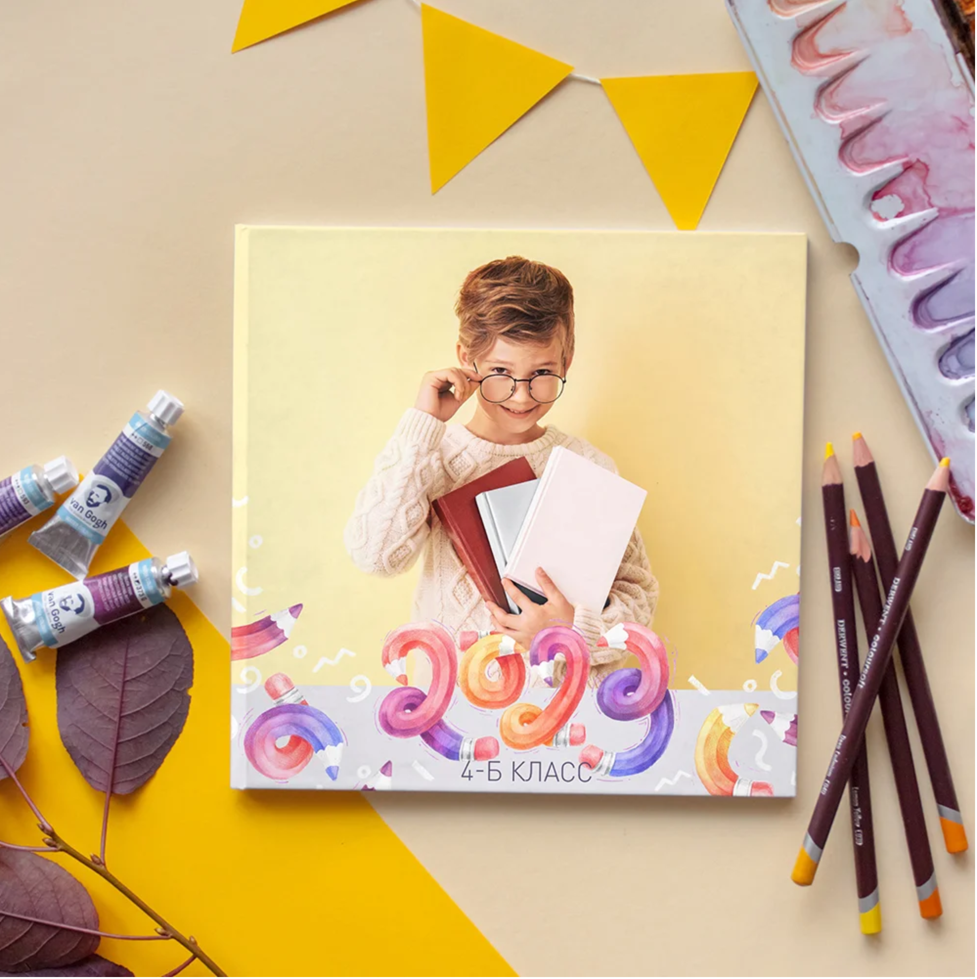 Выпускные альбомы 1-4 класс школьные красивые альбомы