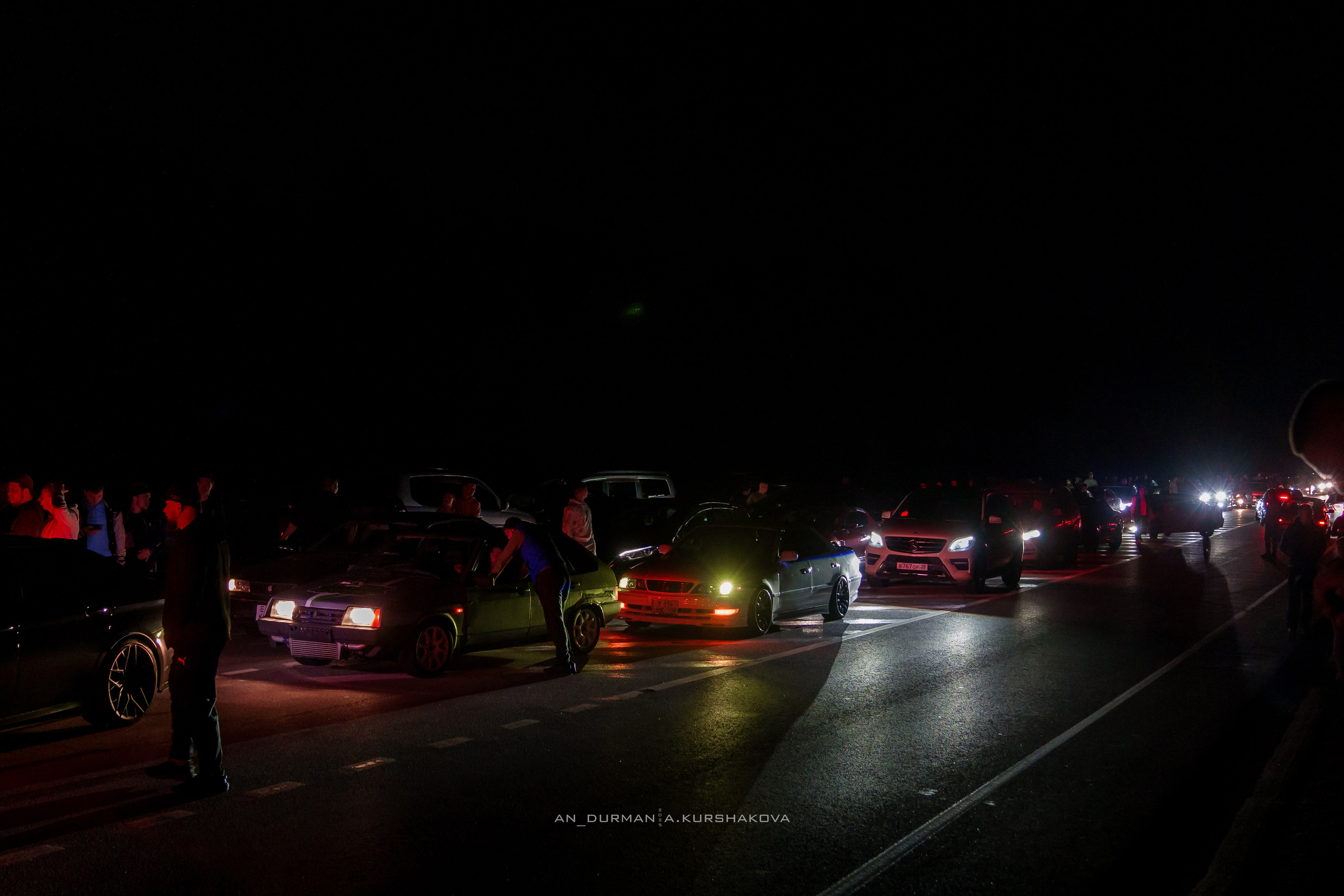 Night drag 25'. Фотограф, видеограф и пилот дрона на Байкале
