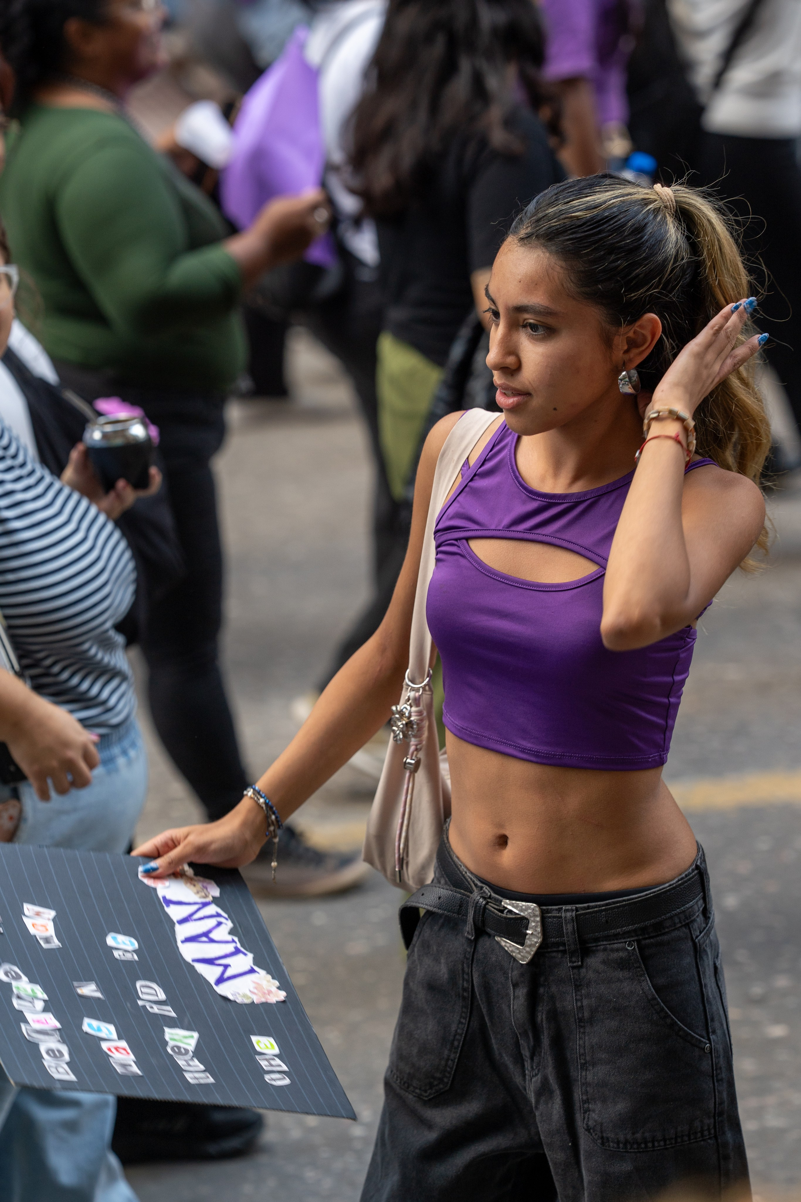 8 de marzo en Argentina. Arte de Shanti Alex