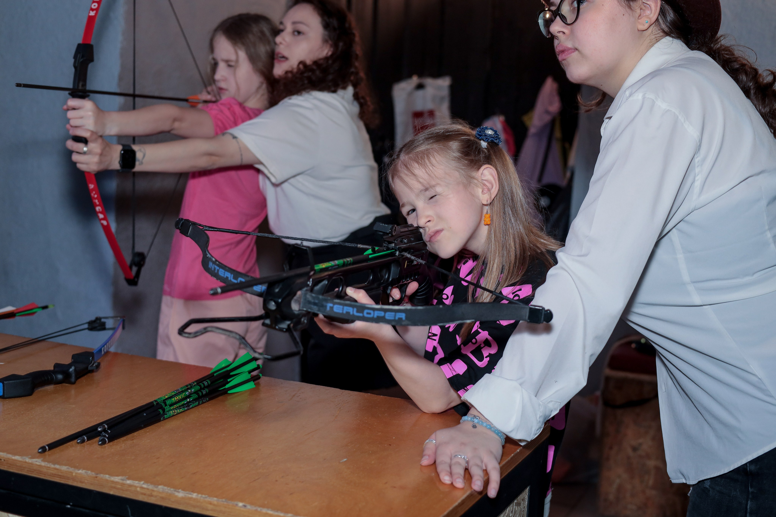 День рождение в стрелковом клубе. Фотограф Надршина Лилия