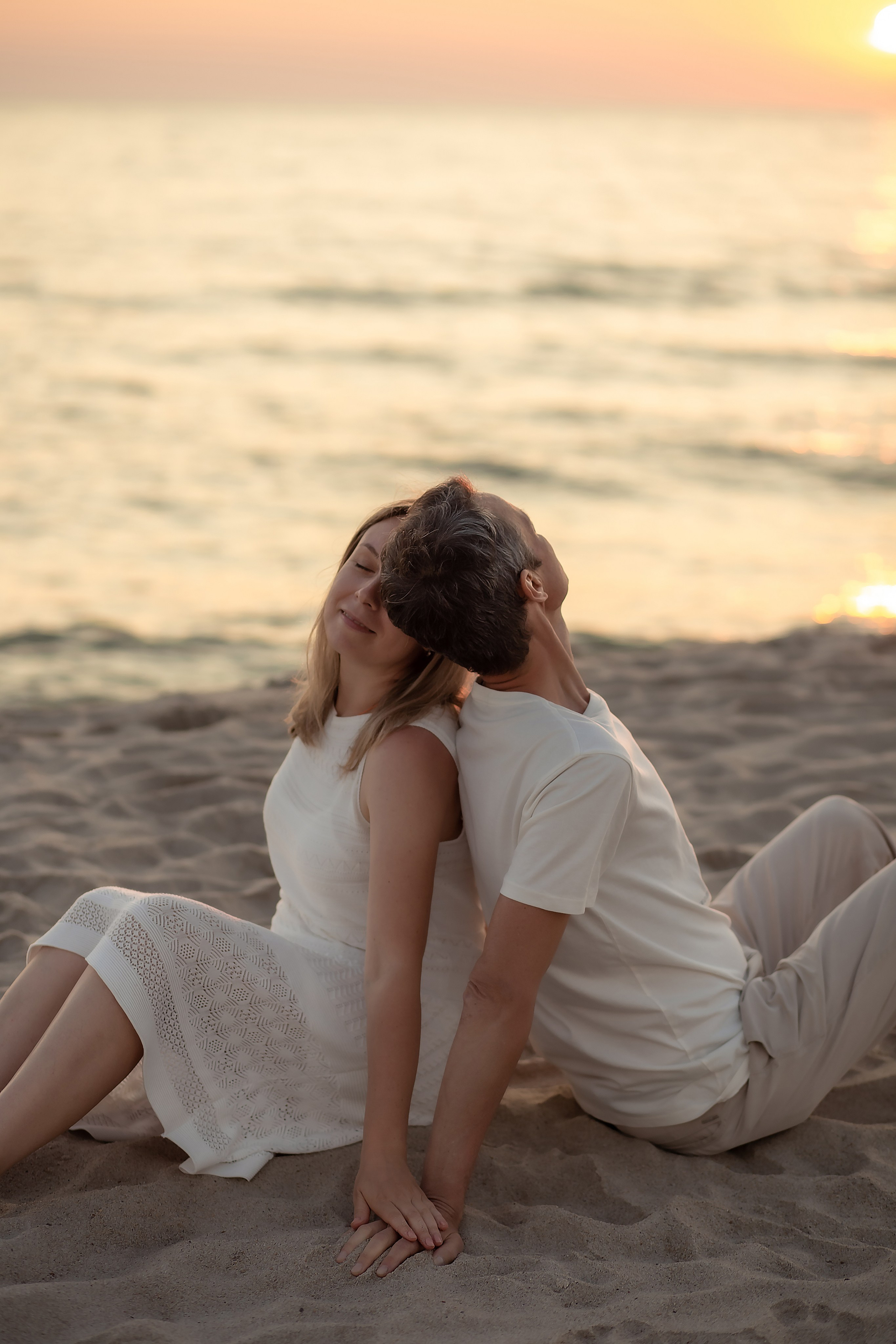 Екатерина и Антон. На закате. Фотограф в Калининграде Решетникова Алина