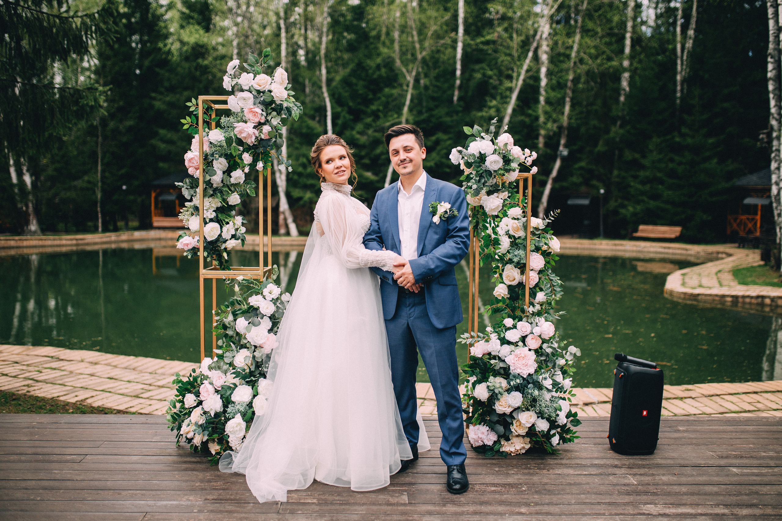 Свадьба Ани и Андрея за городом. Фотограф Дарья Воскресенская в Москве