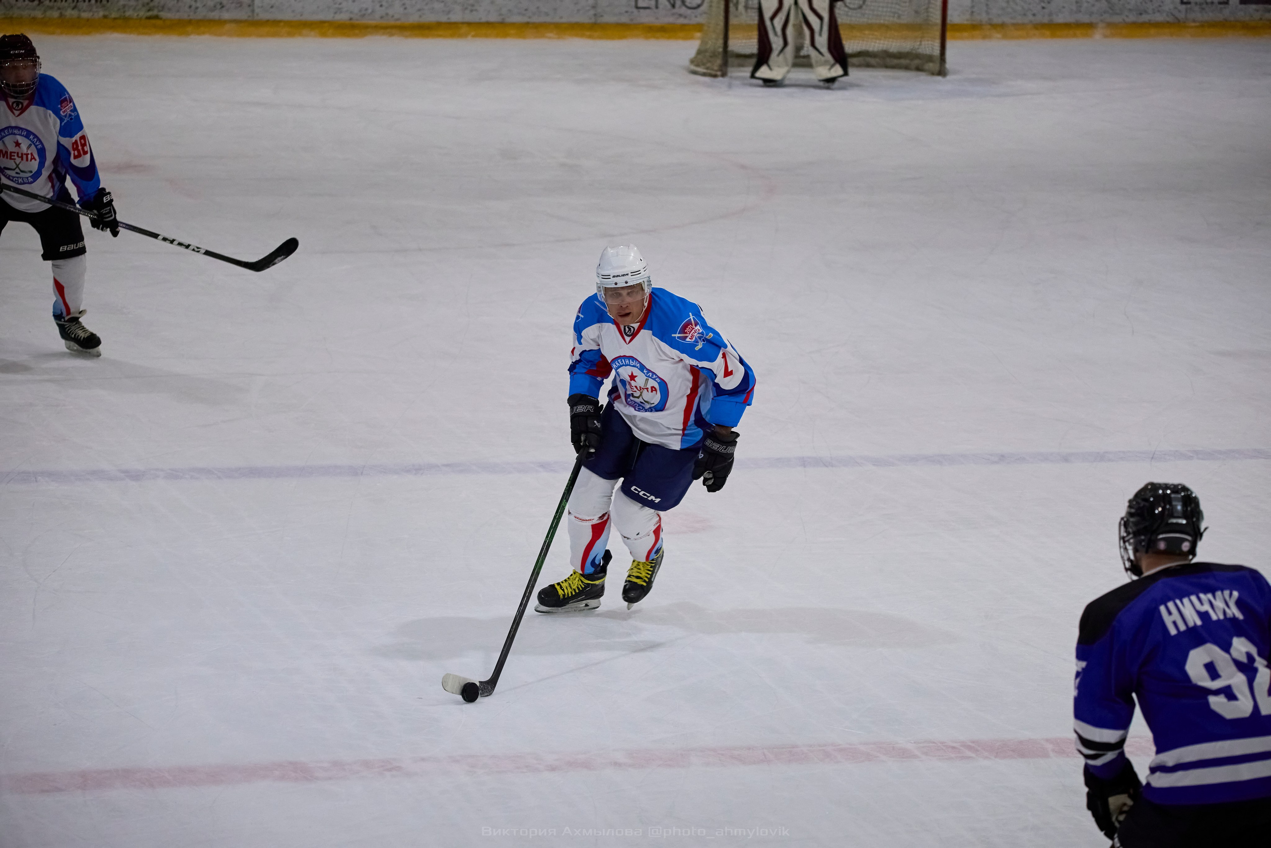 27.04.2025 Северная хоккейная лига. Финал Play-off дивизион Рыцарь. Виктория Ахмылова. Фотограф в Москве