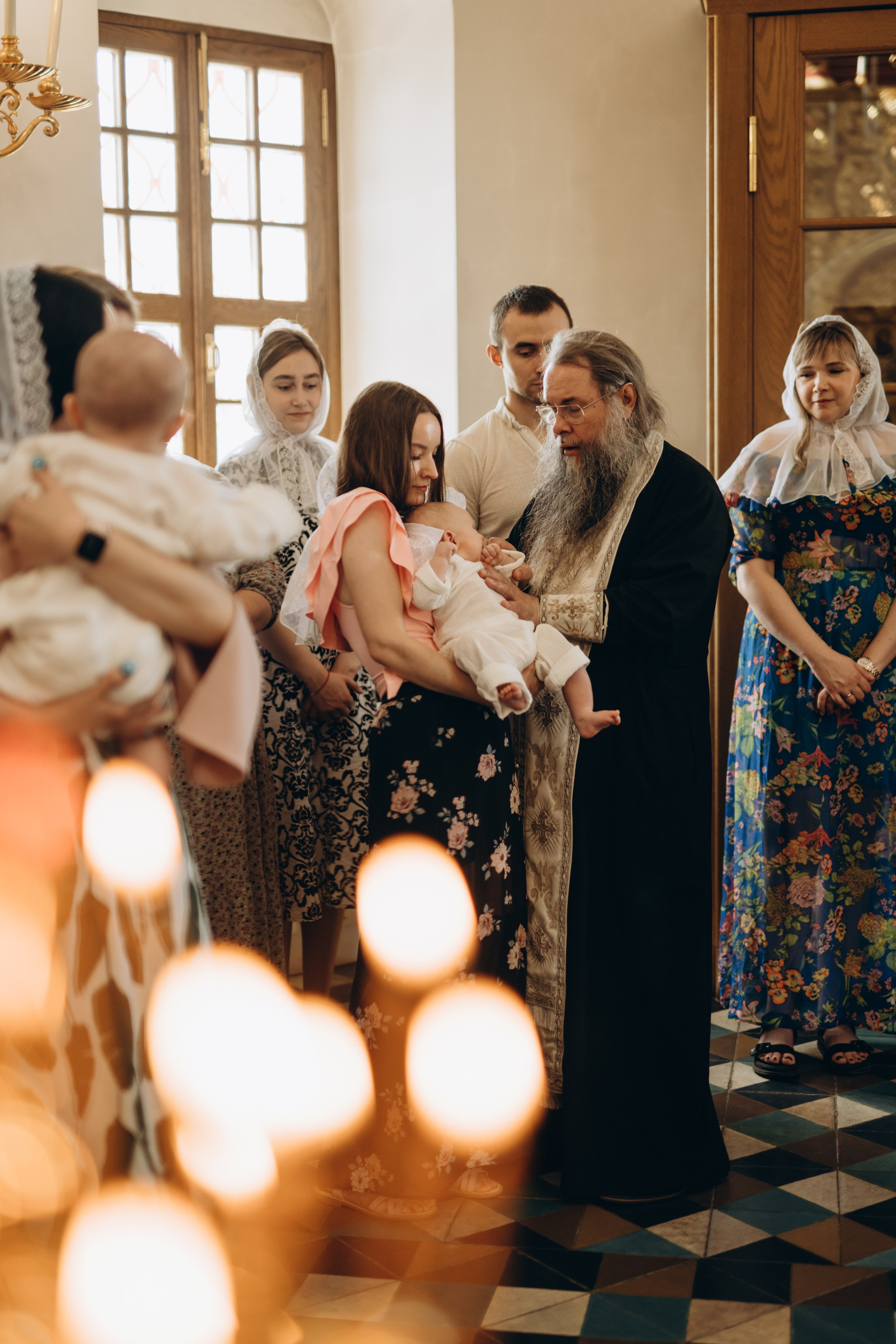 Крещение малышей