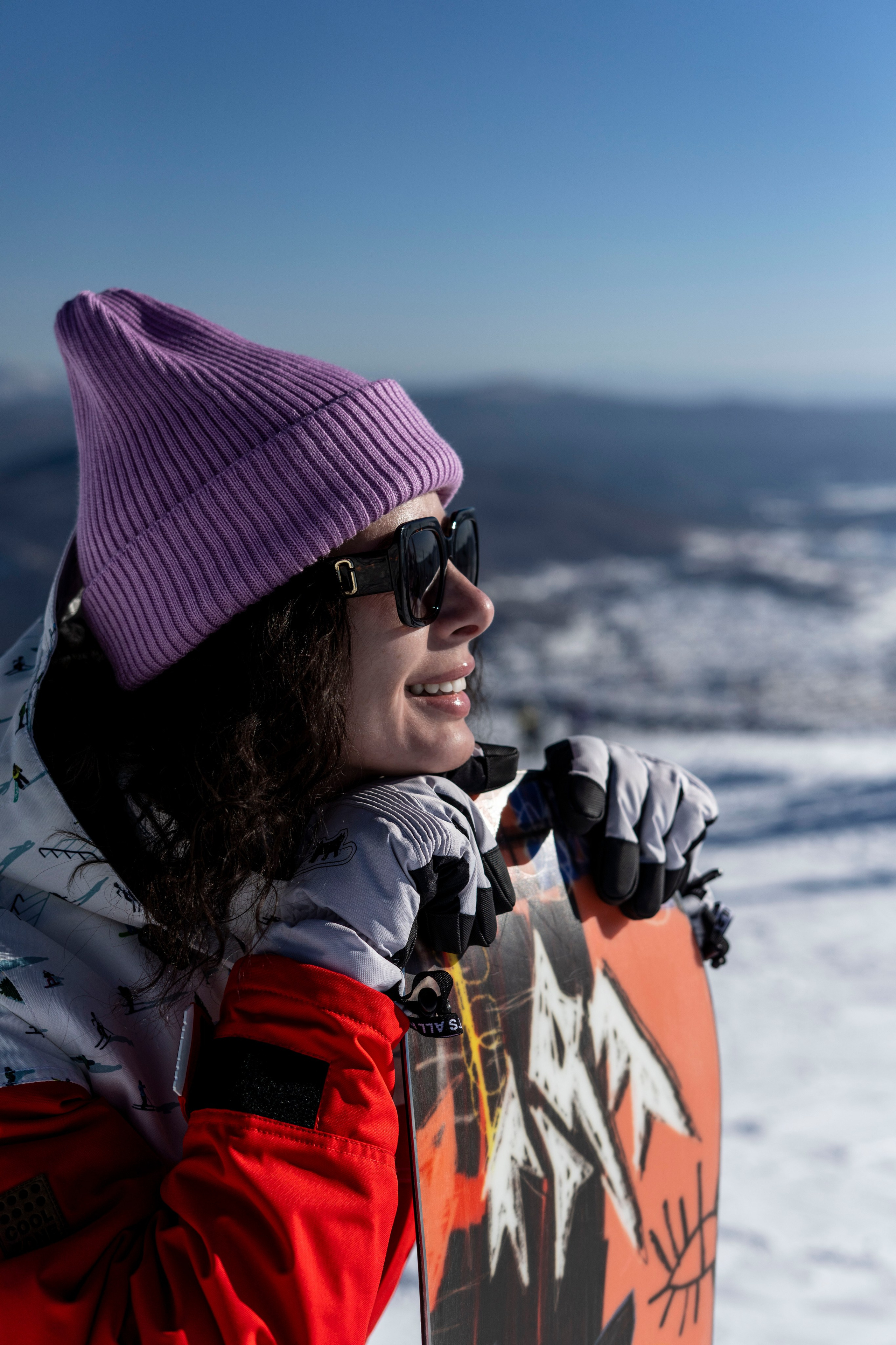 Фотосессия на вершине. Анастасия Паршукова — фотограф Шерегеш Новосибирск