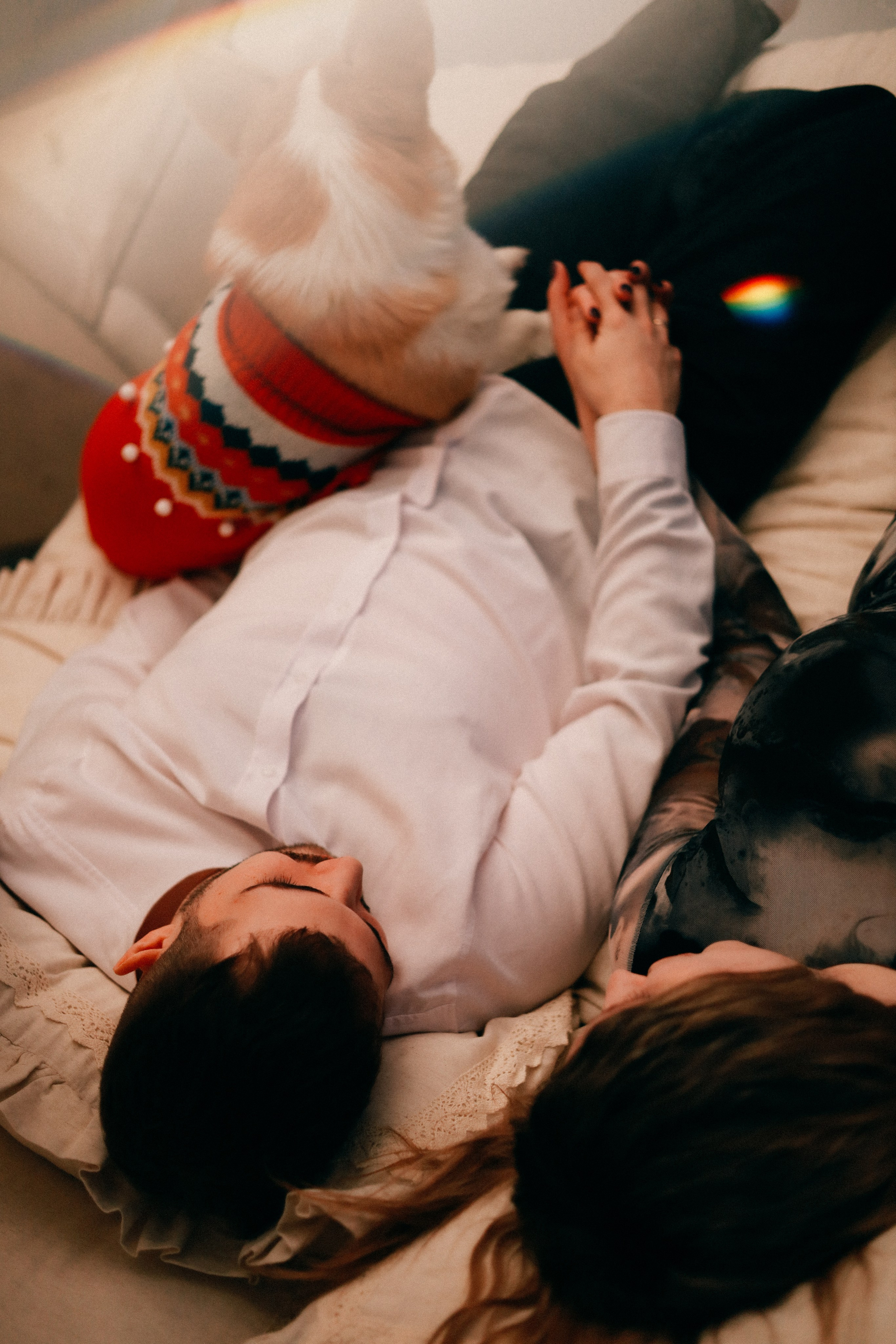 Оля, Антон и сыновья. Фотограф София Комкина