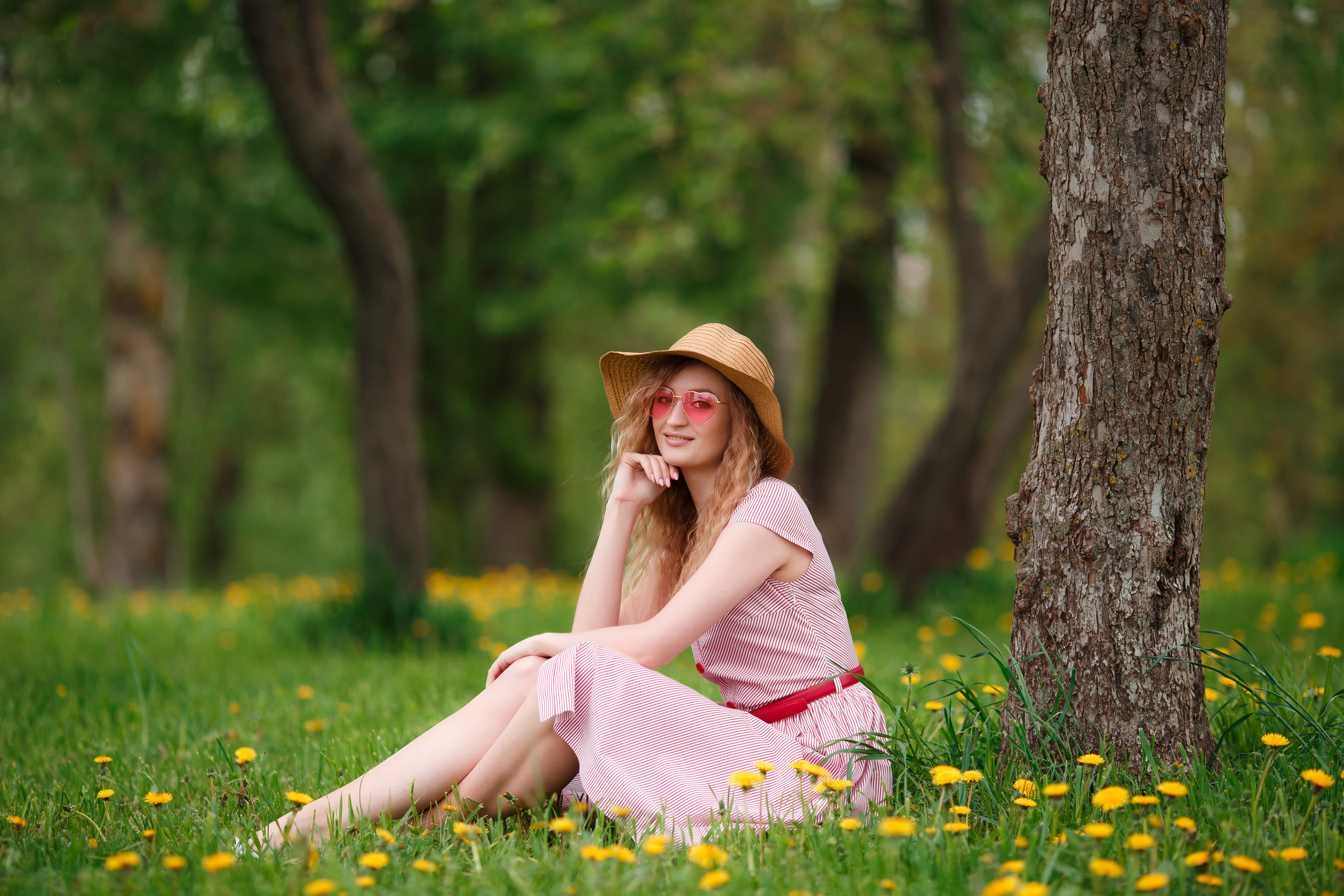 Фотосессия с Настей по цветущим садам. Свадебный и семейный фотограф Витебск, Минск, Андрей Павлов