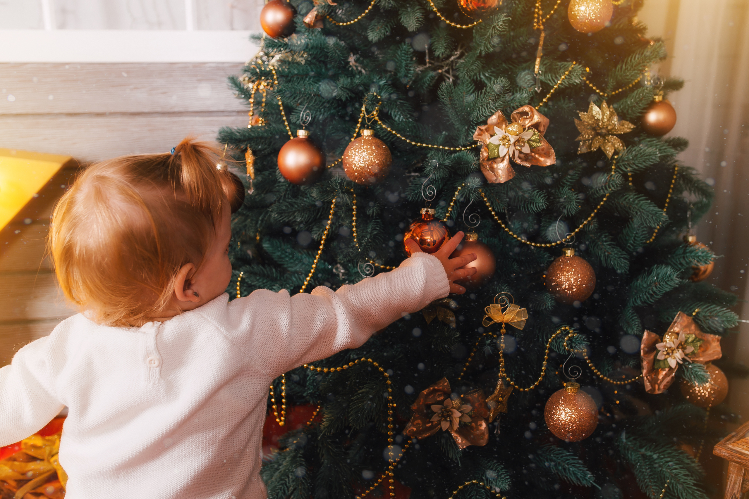 Новогодняя съёмка маленькой Евы и её мамы. Свадебный и семейный фотограф Витебск, Минск, Андрей Павлов