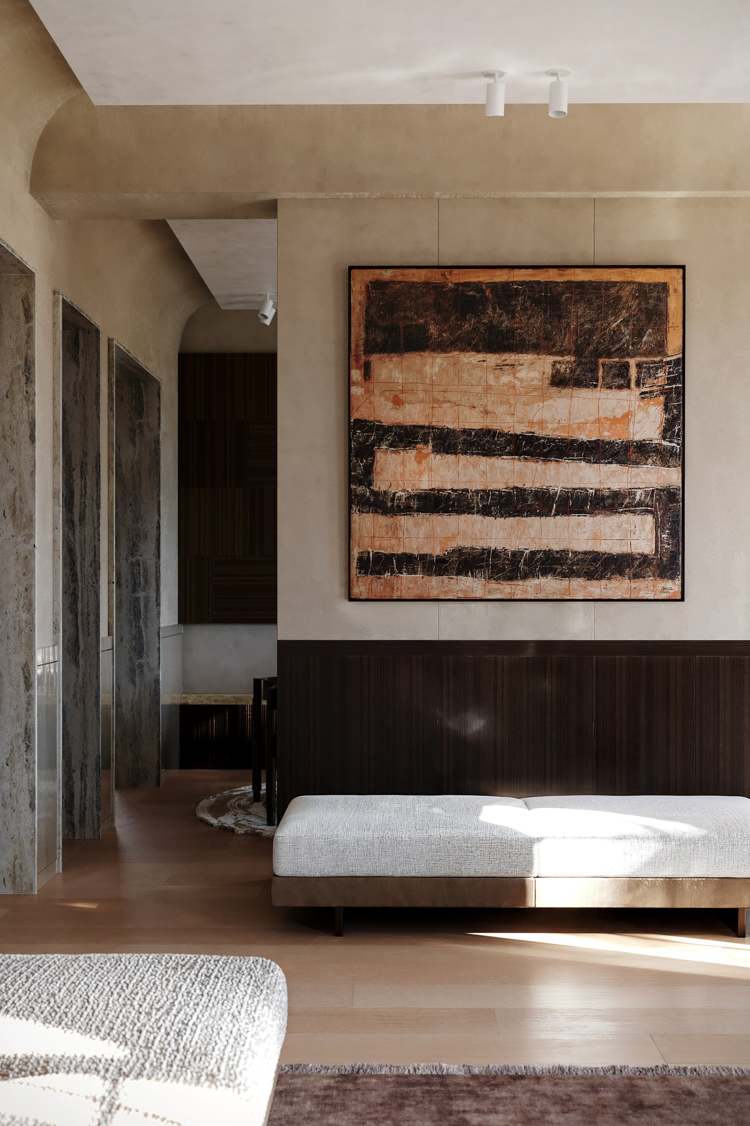 Alliot+Maudet buro livingroom. Визуализации Дизайн проектов