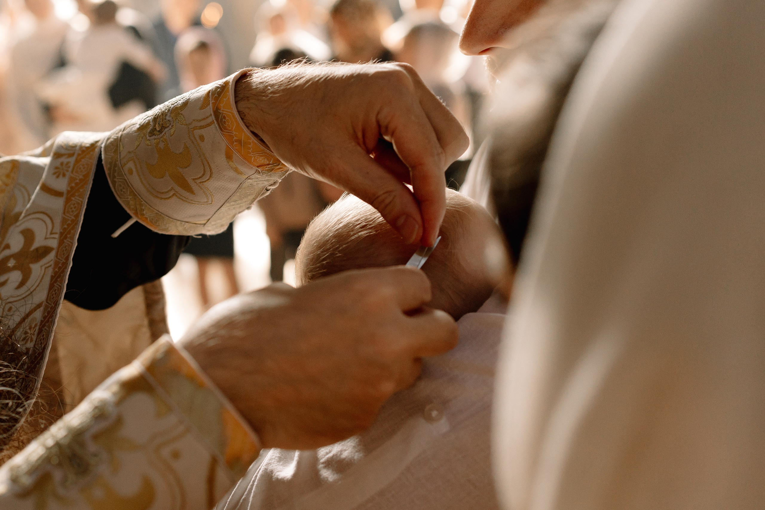 Таинство крещения Миланы. Семейный фотограф в Краснодаре Храмова Анна