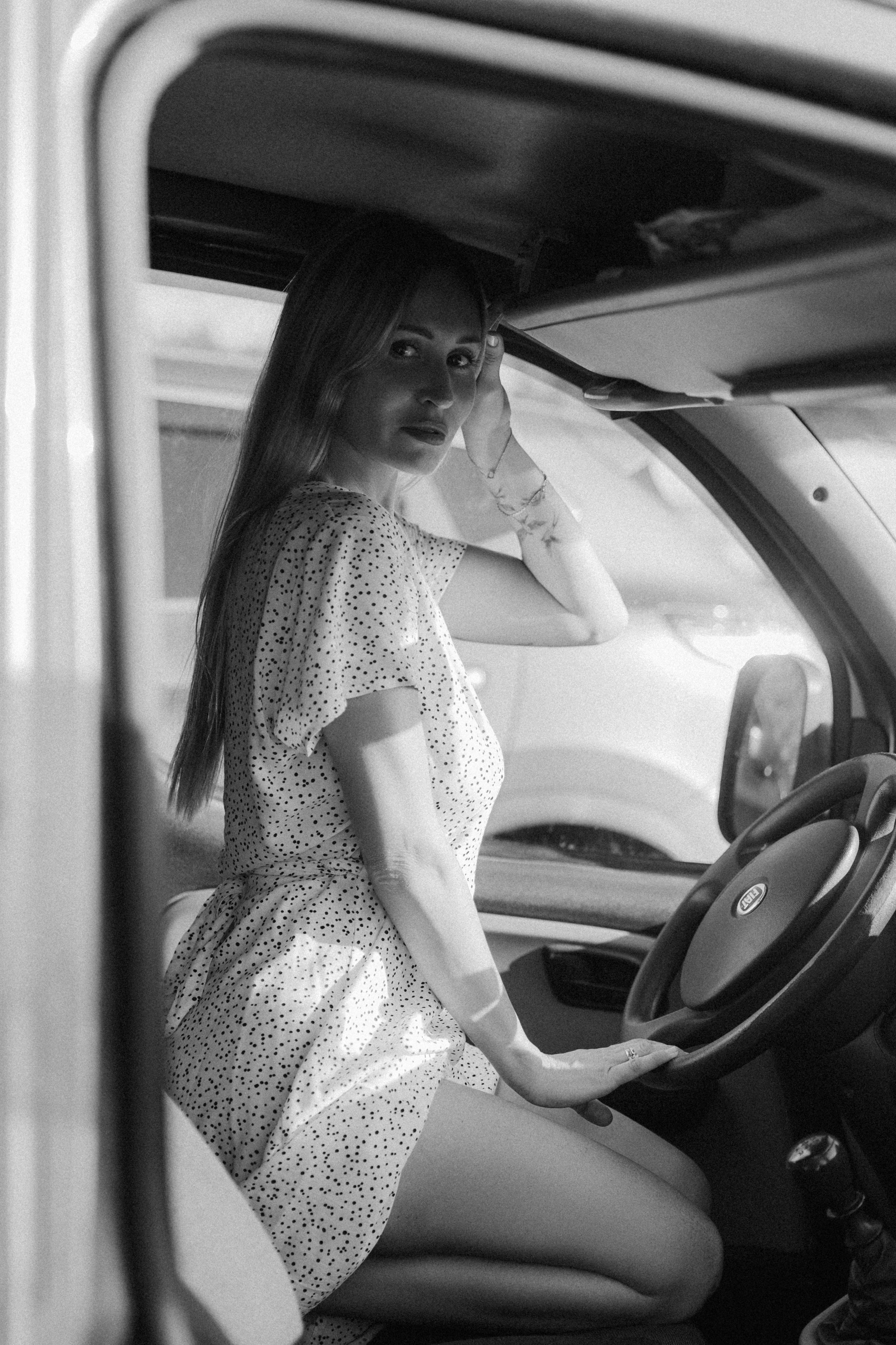 Улица & природа. Модель Москва каталожная и творческая съемка Anna Antlers