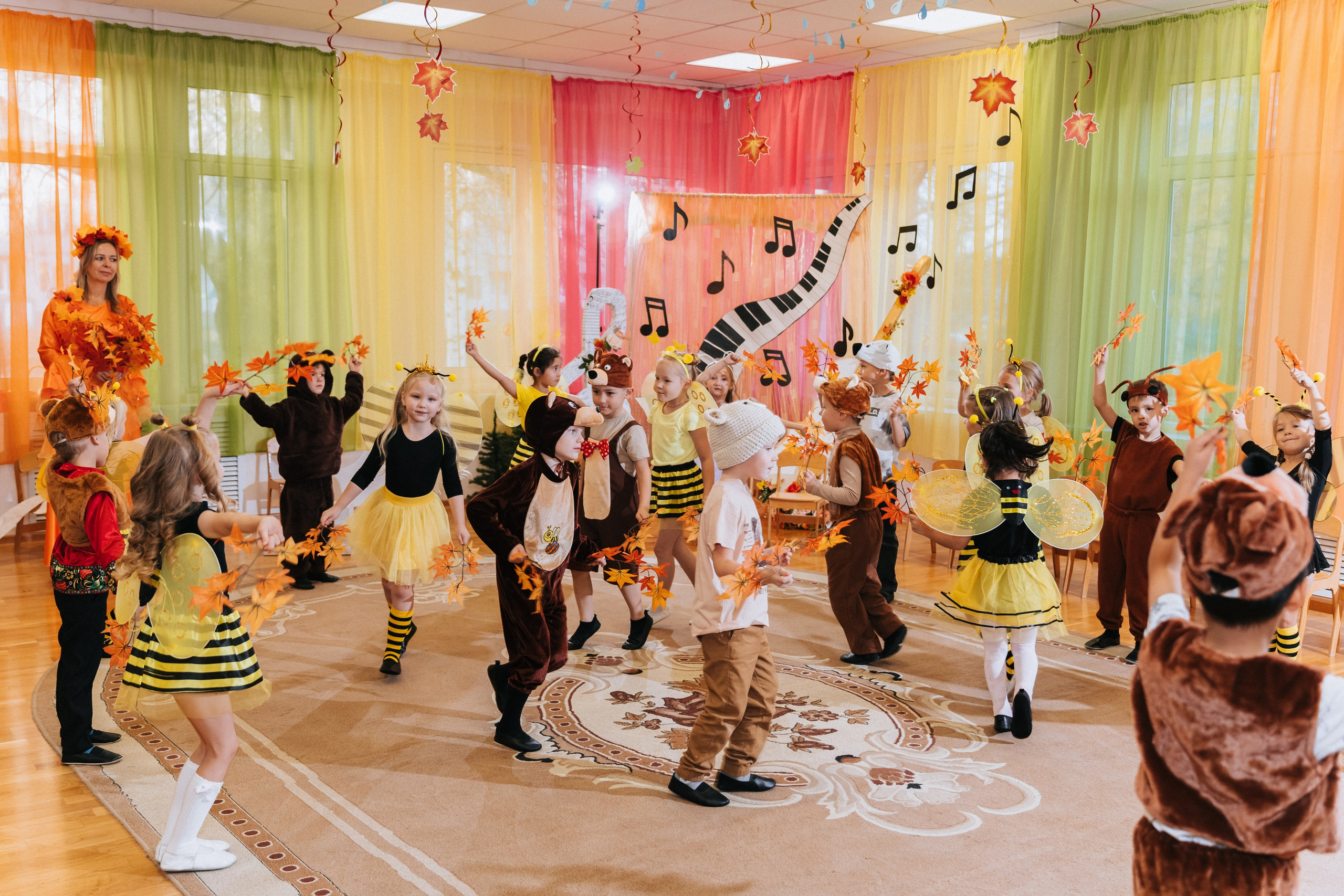 Детский утренник. Свадебный и семейный фотограф Мария Ланге