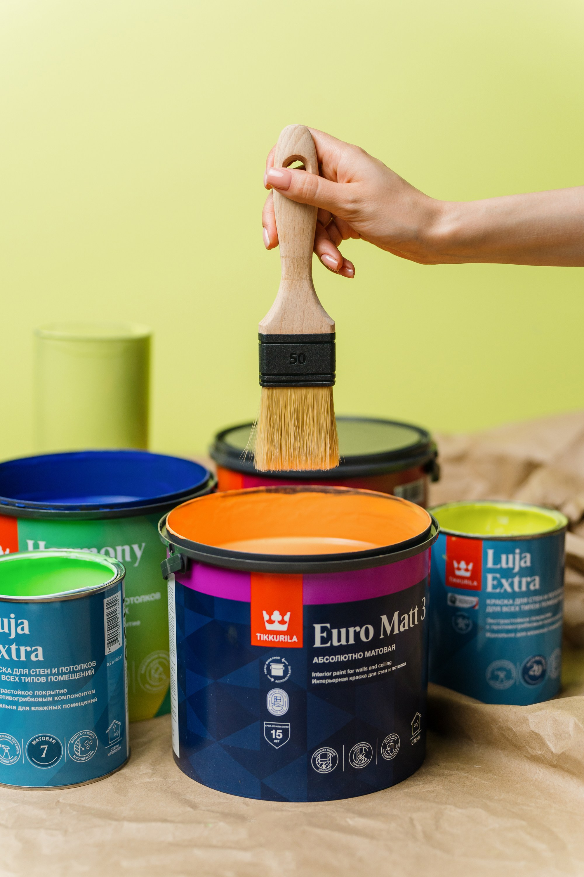 Краска Tikkurila. Асхат Бардынов