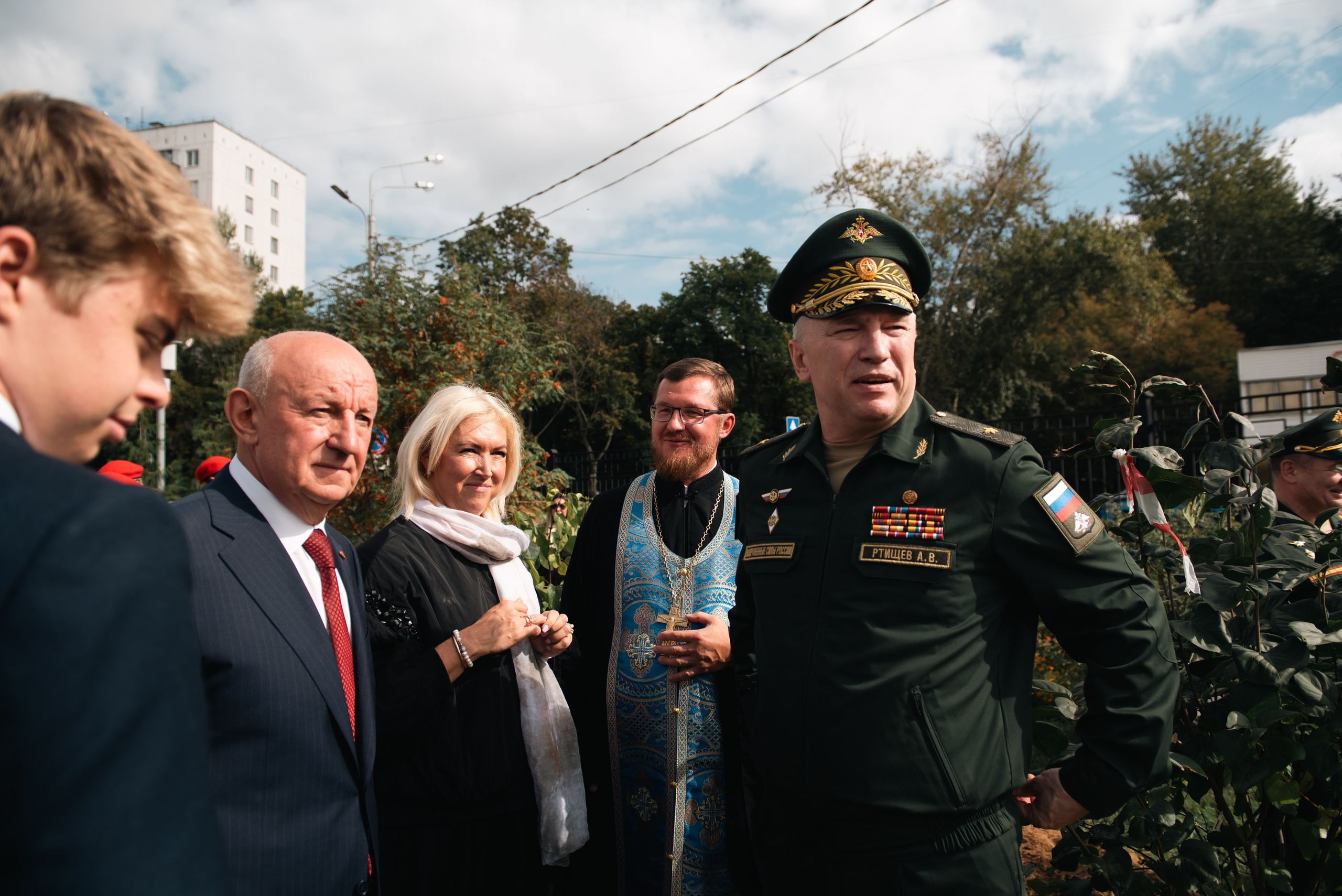 Храм Андрея Боголюбского, служба с участием войск РХБ защиты. Фотограф, визажист. Москва
