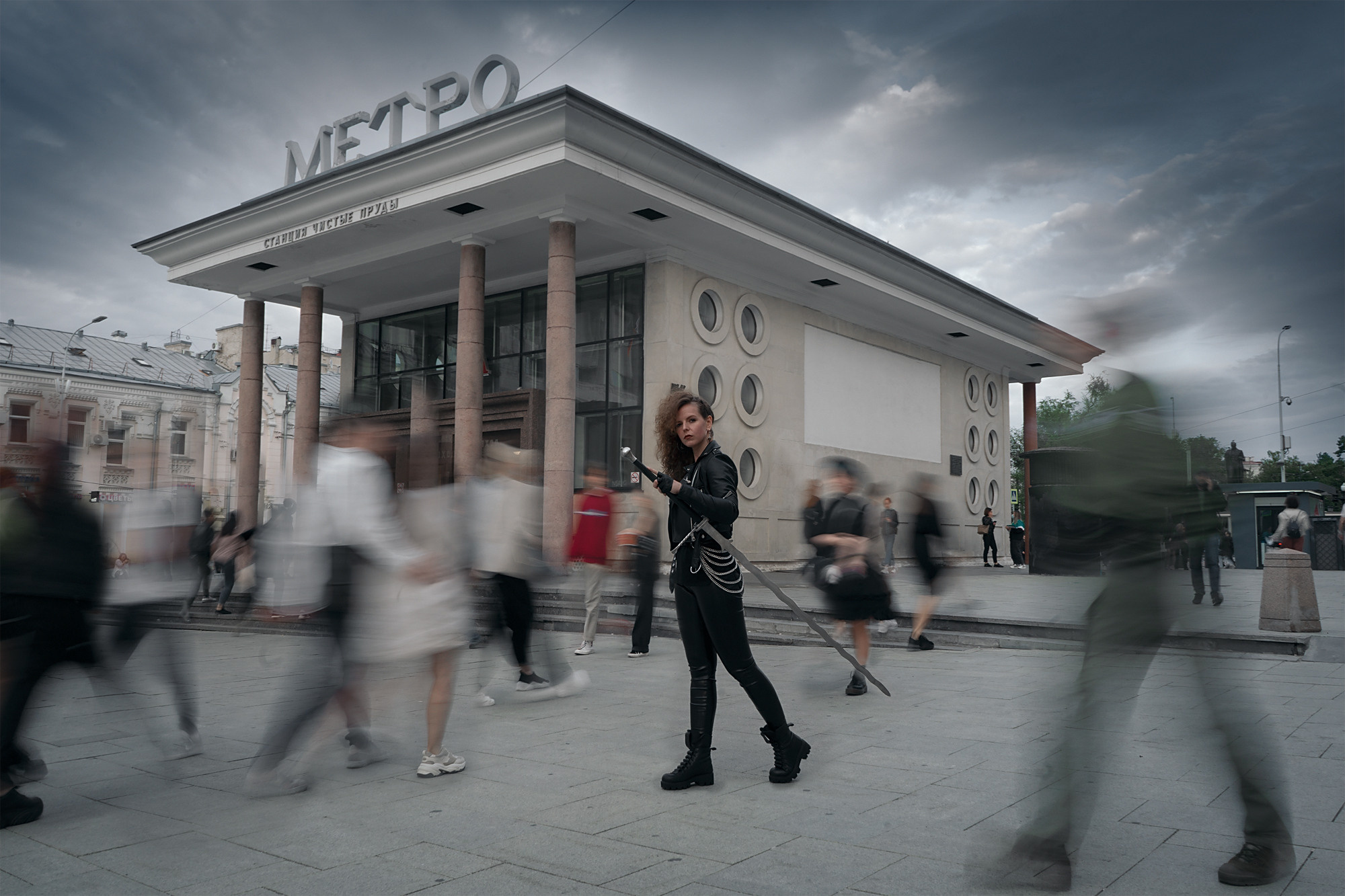 Фотосессия «Бегущий город». Фотограф — Валерия Валерьевна — Иркутск