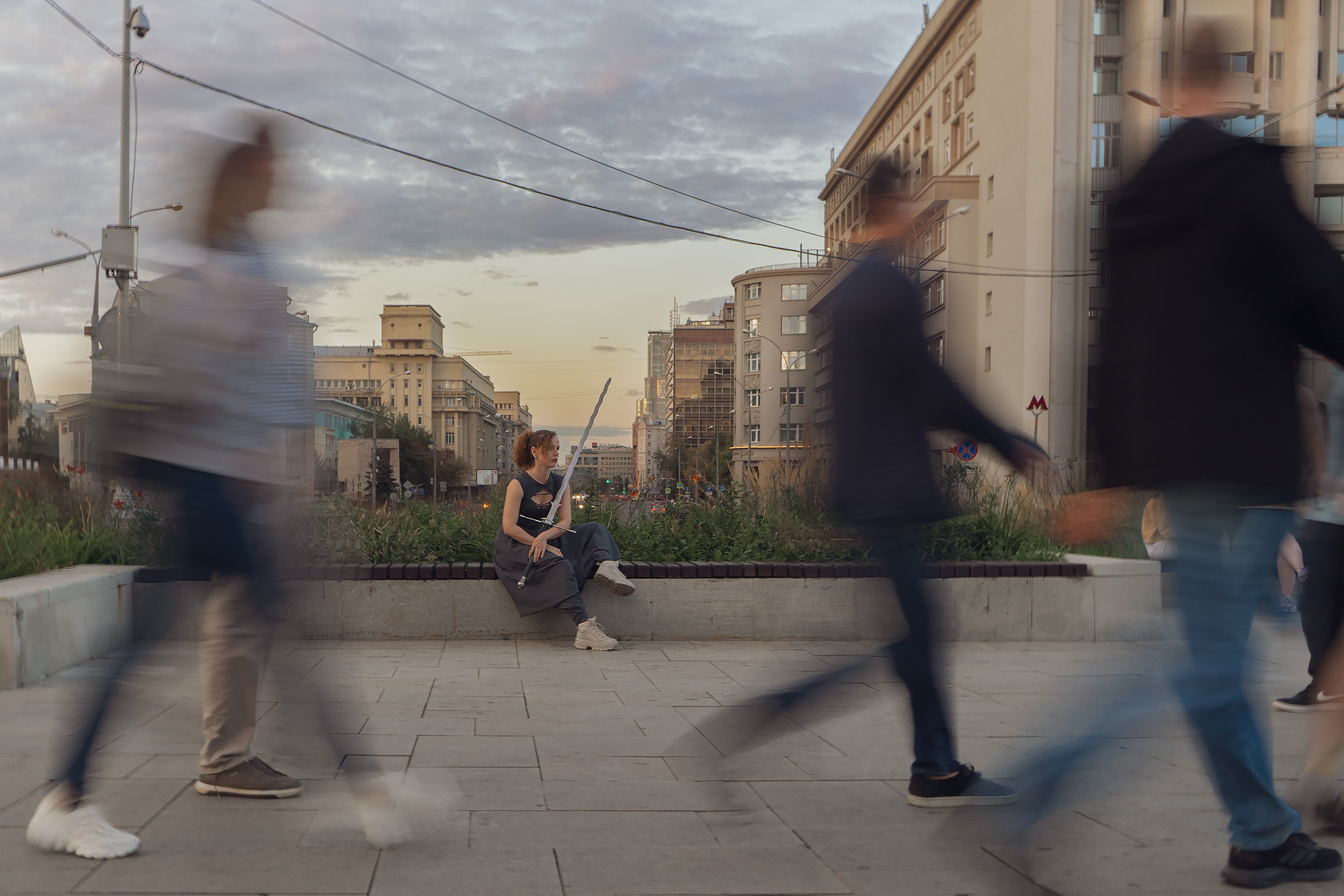 Фотосессия «Бегущий город». Фотограф — Валерия Валерьевна — Иркутск