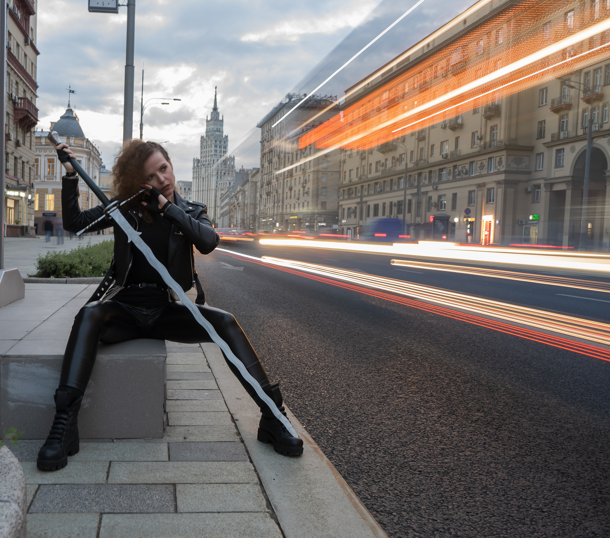 Фотосессия «Бегущий город». Фотограф — Валерия Валерьевна — Иркутск