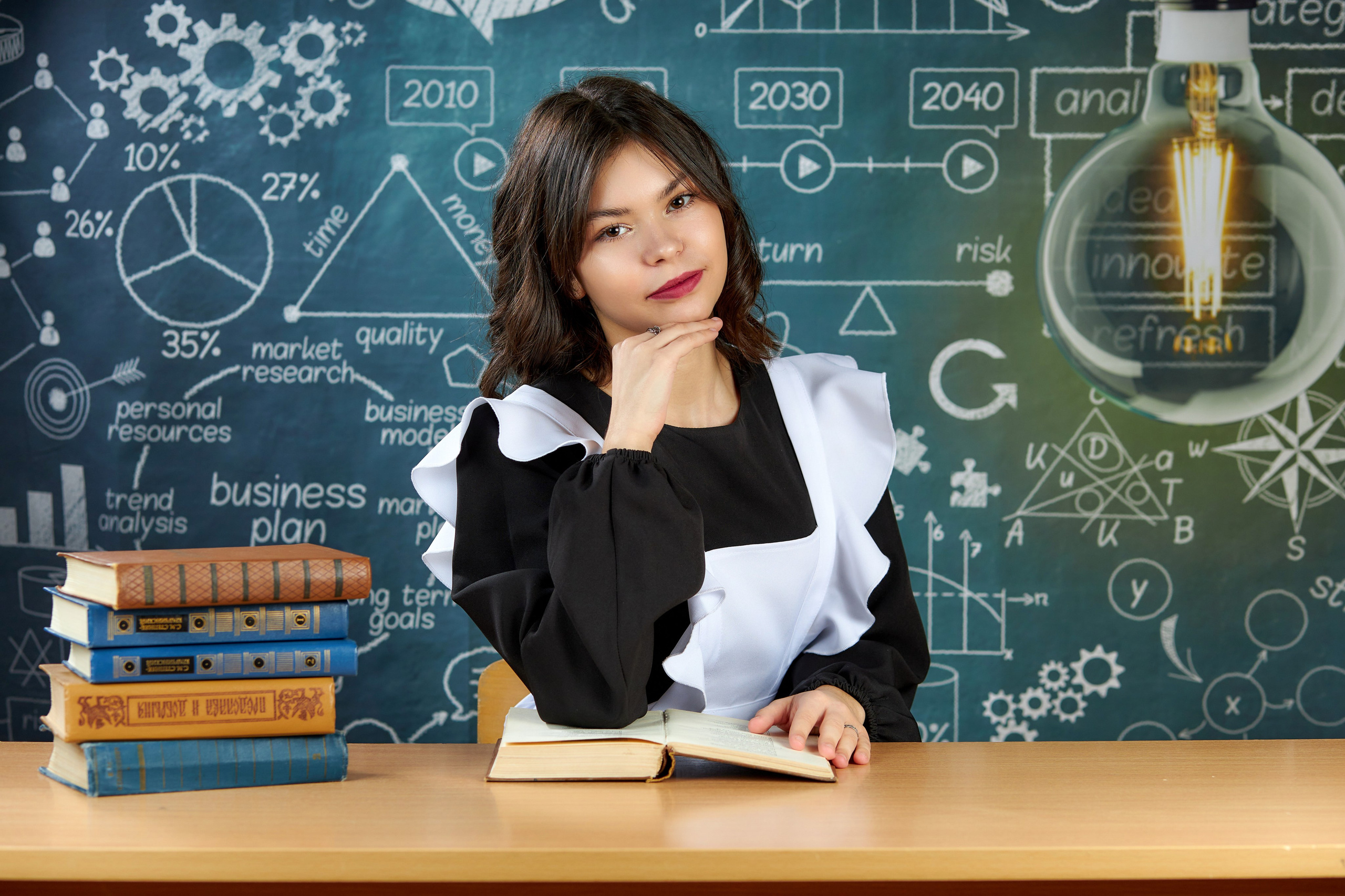 Старшие портреты. Школьный фотограф Леонова Наталия