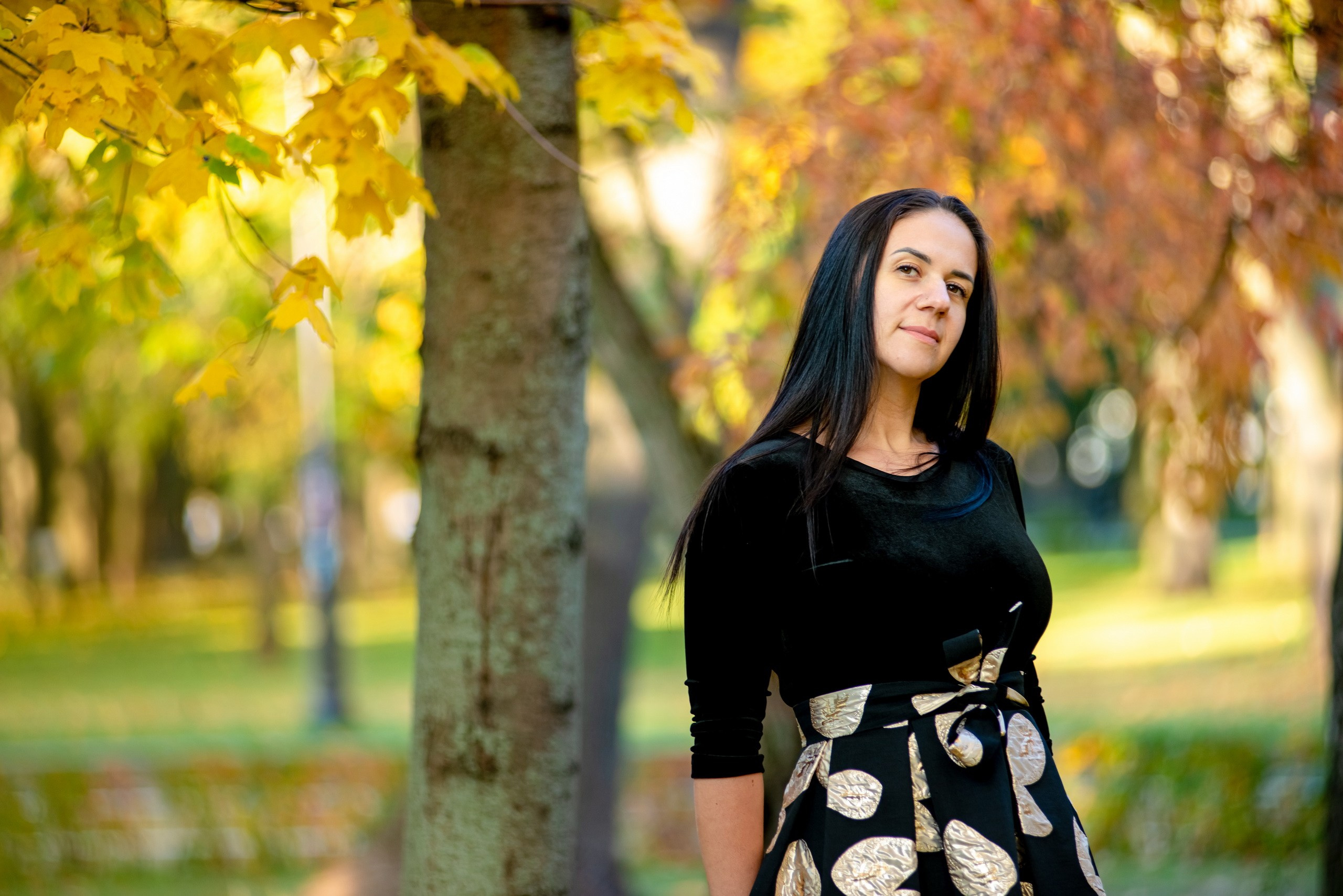 Осенняя фотосессия Кати. Репортажный фотограф в Москве