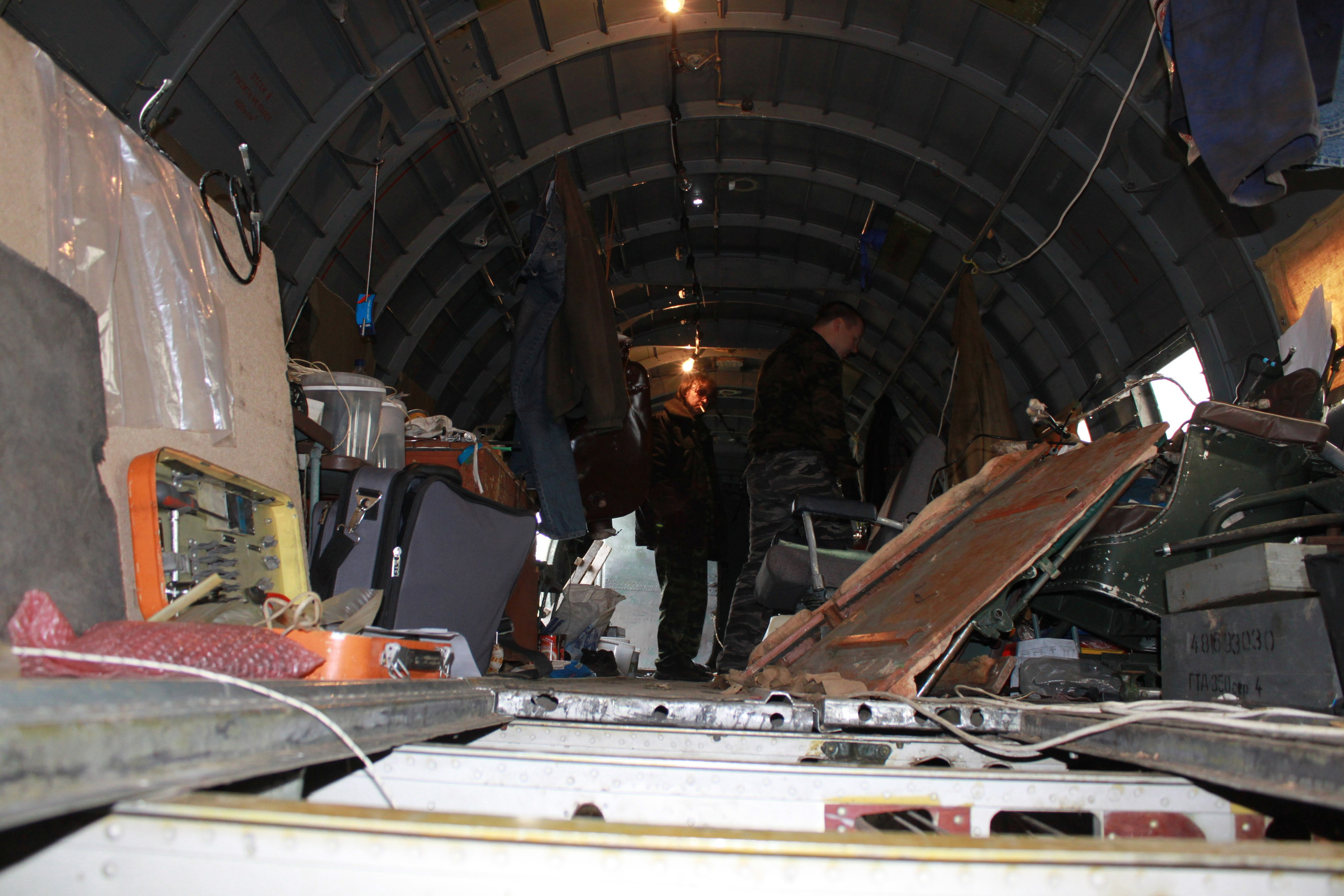 Ил-14Т «Голубая Мечта» работы в Тушино (2011 г.). Фотоальбом показывающий увлекательный мир авиации и мир медведей Андрея Иванова